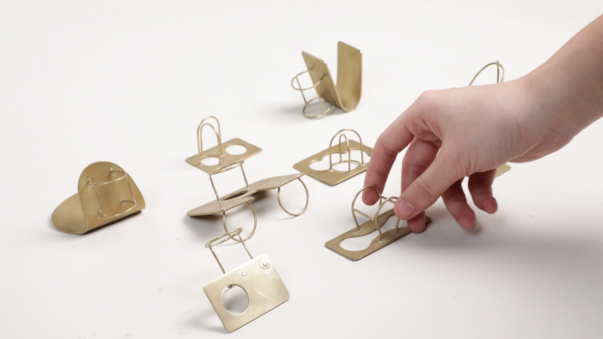 Wearable brass devices