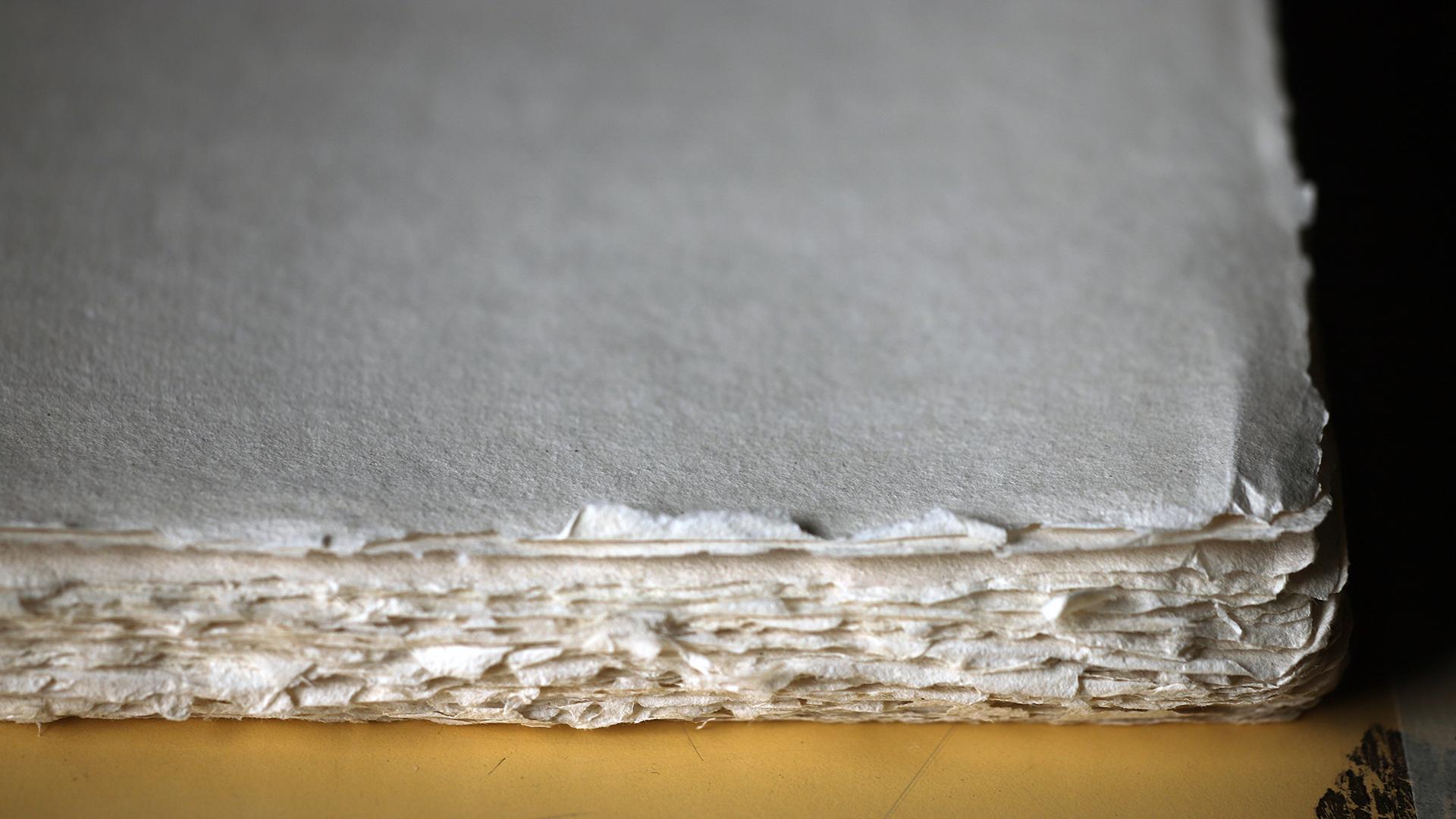 Handmade paper 100% cotton clips