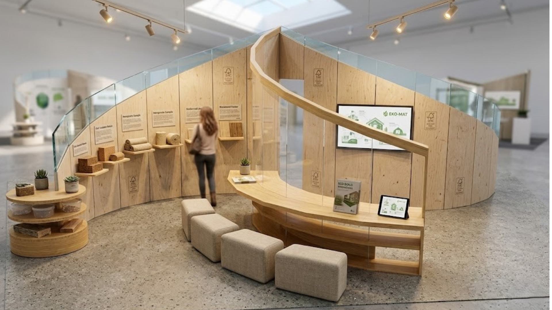 Spiral installation: space for workshops