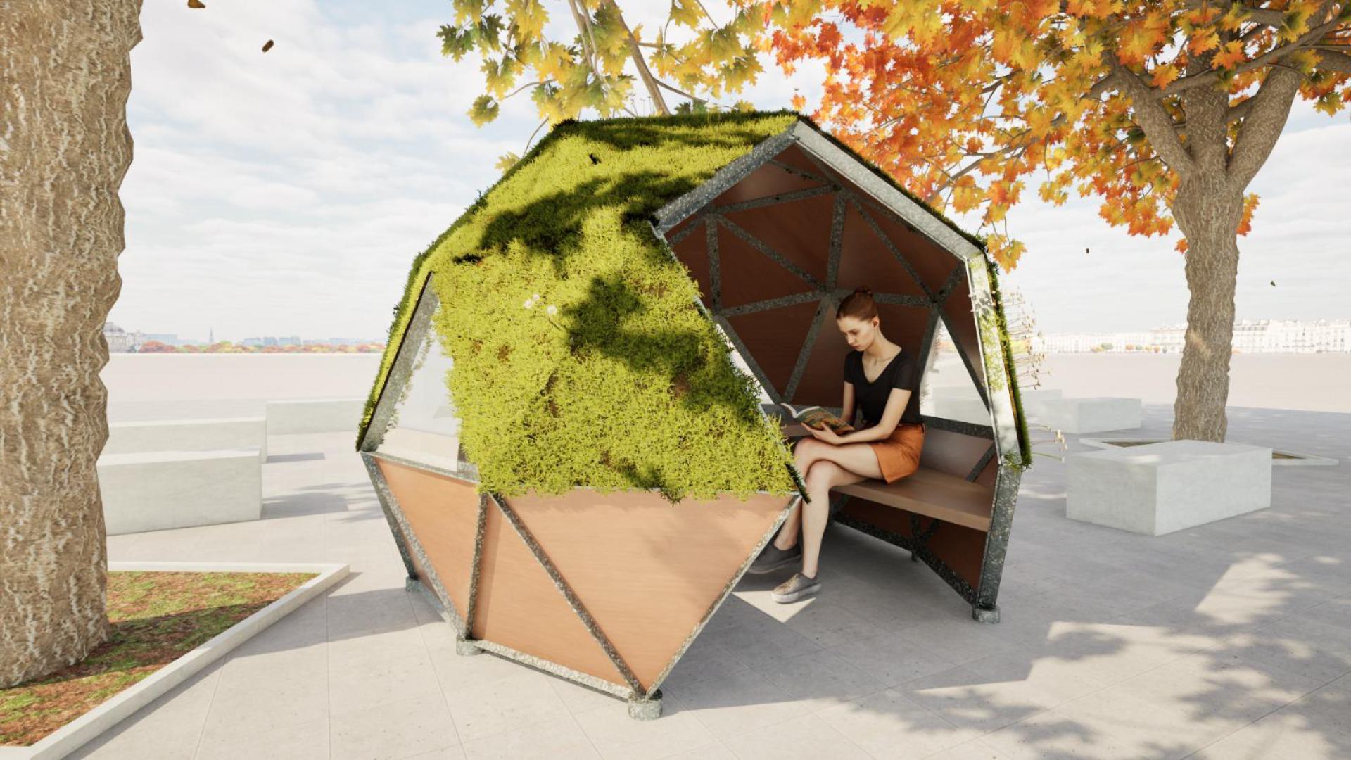 The ReGreen Hut 3D model