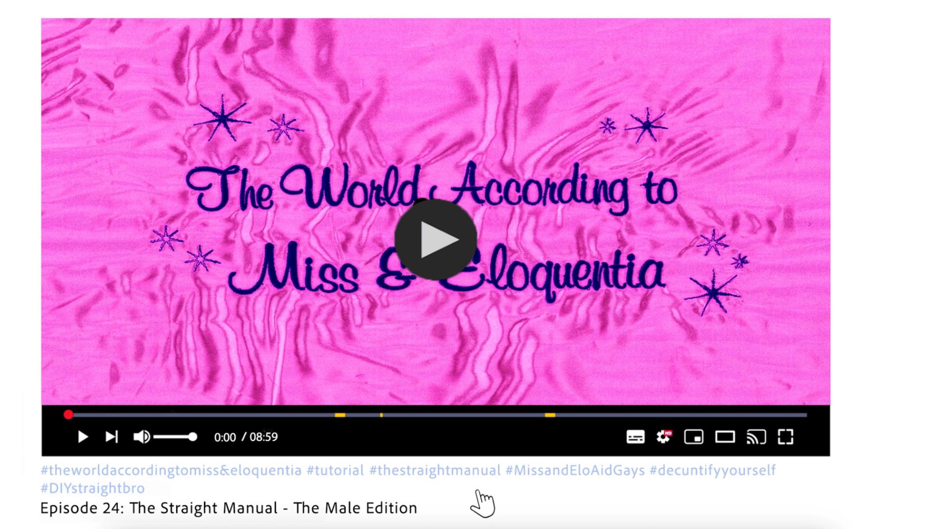 The World According to Miss and Eloquentia