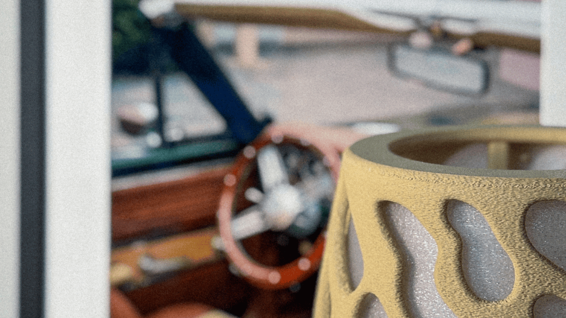TERRA with a framed analog, crafted with purpose