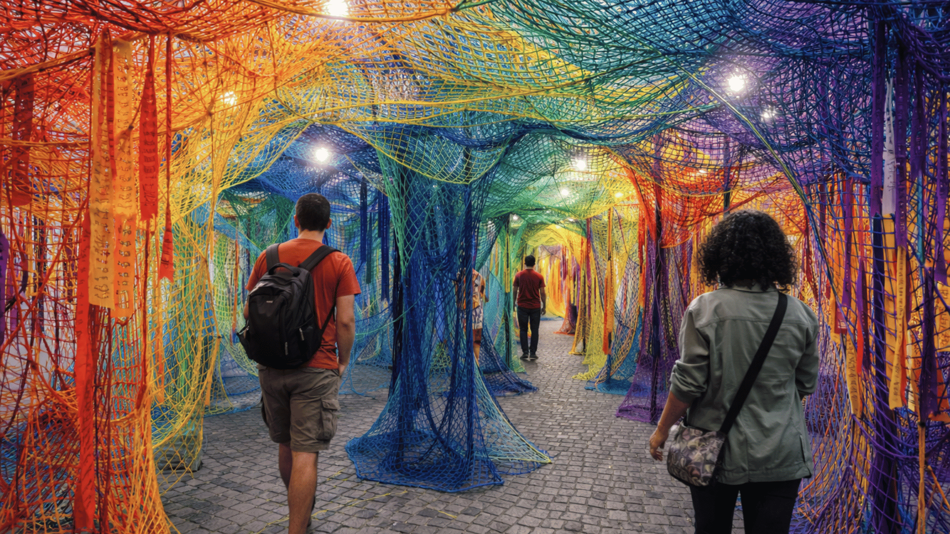 Moving through layered nets and voices