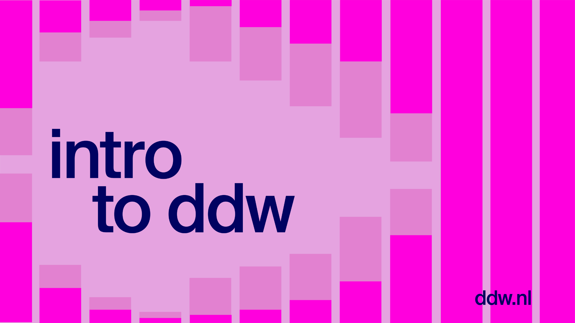 Introductie tot Dutch Design Week