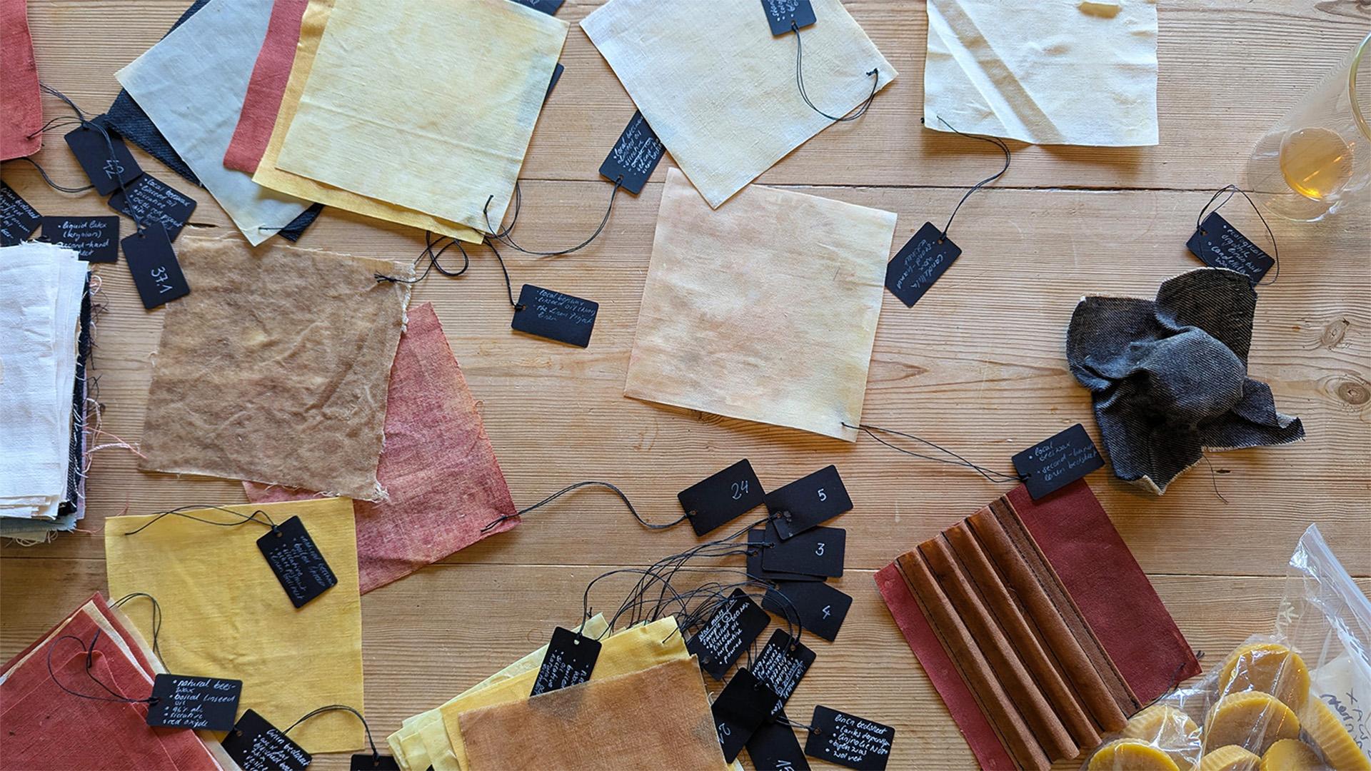 Overview of selected samples