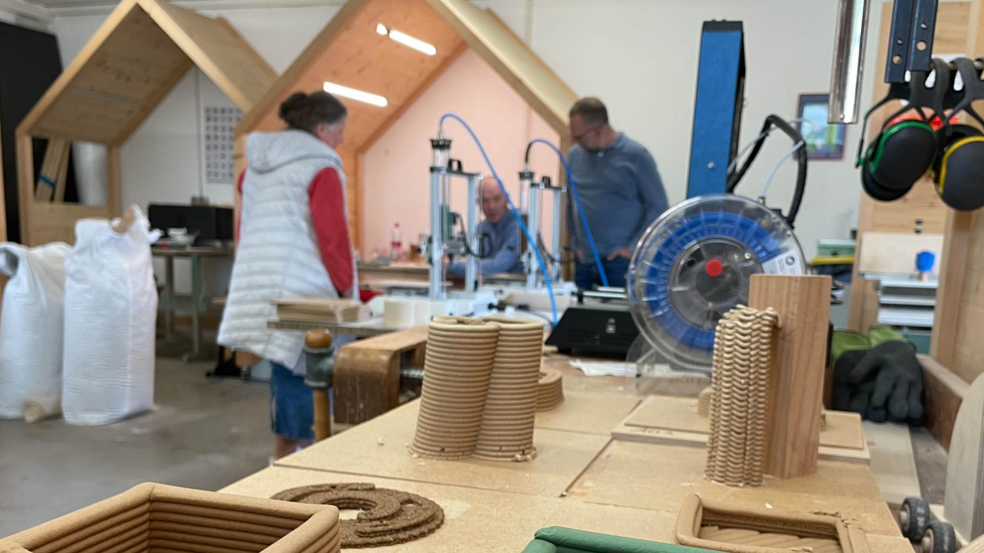 Sawdust Futures – Printing Wood