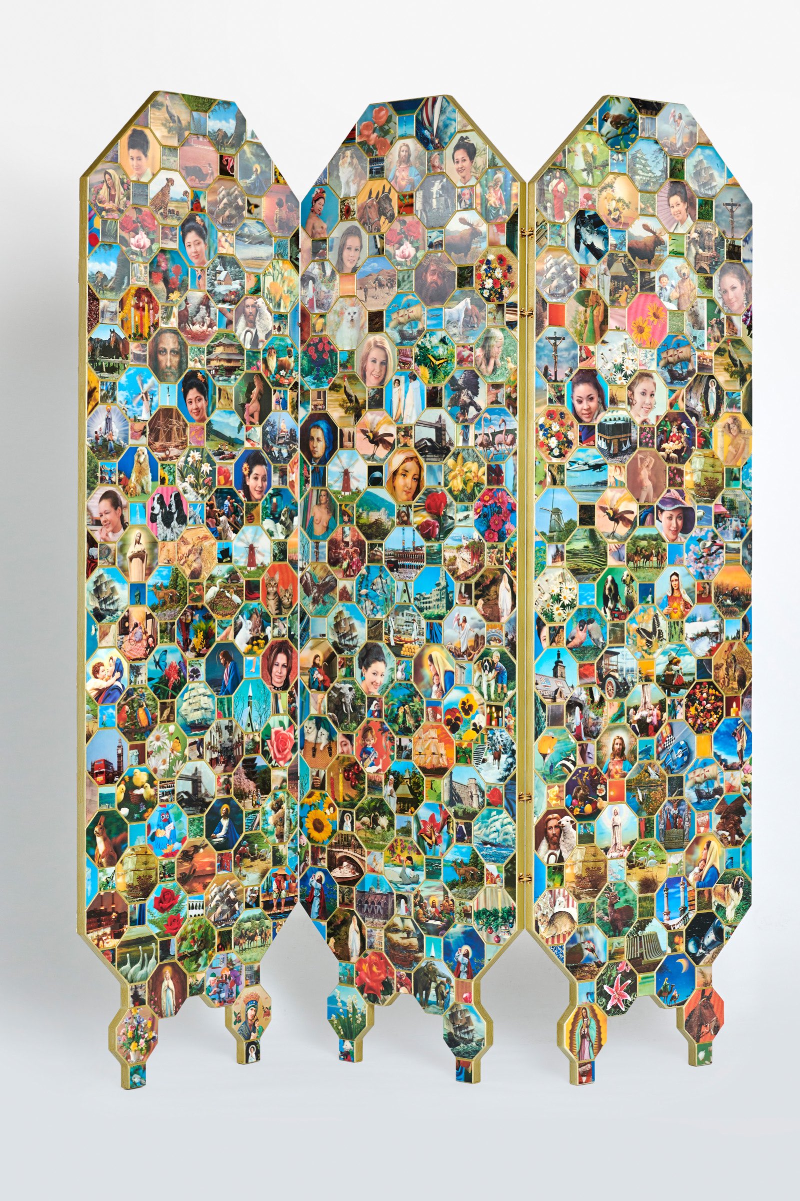 Room divider collection old 3D/depth cards