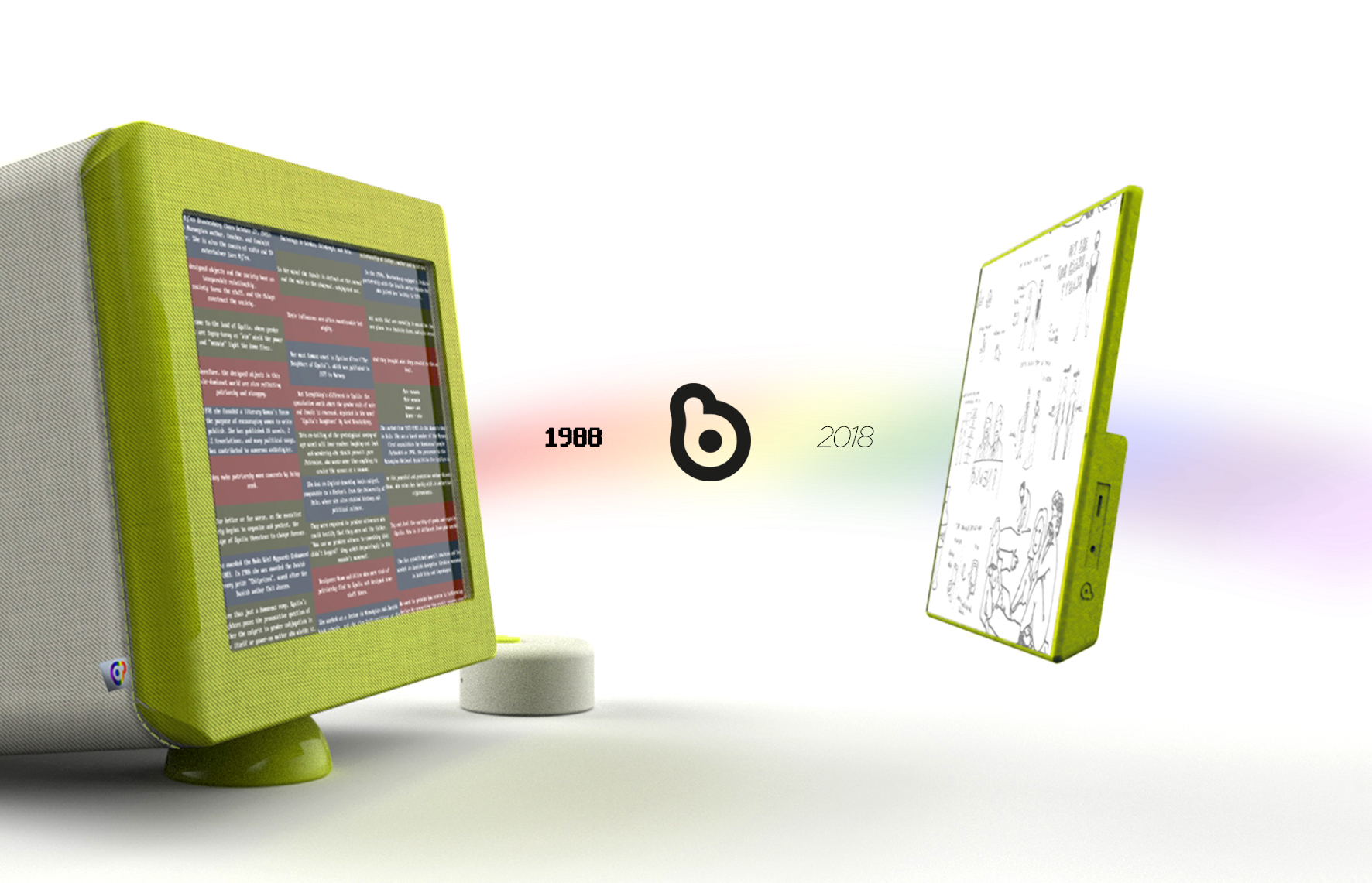 Iconic computer brand Pear that started from the remote working system for pregnant wim. 