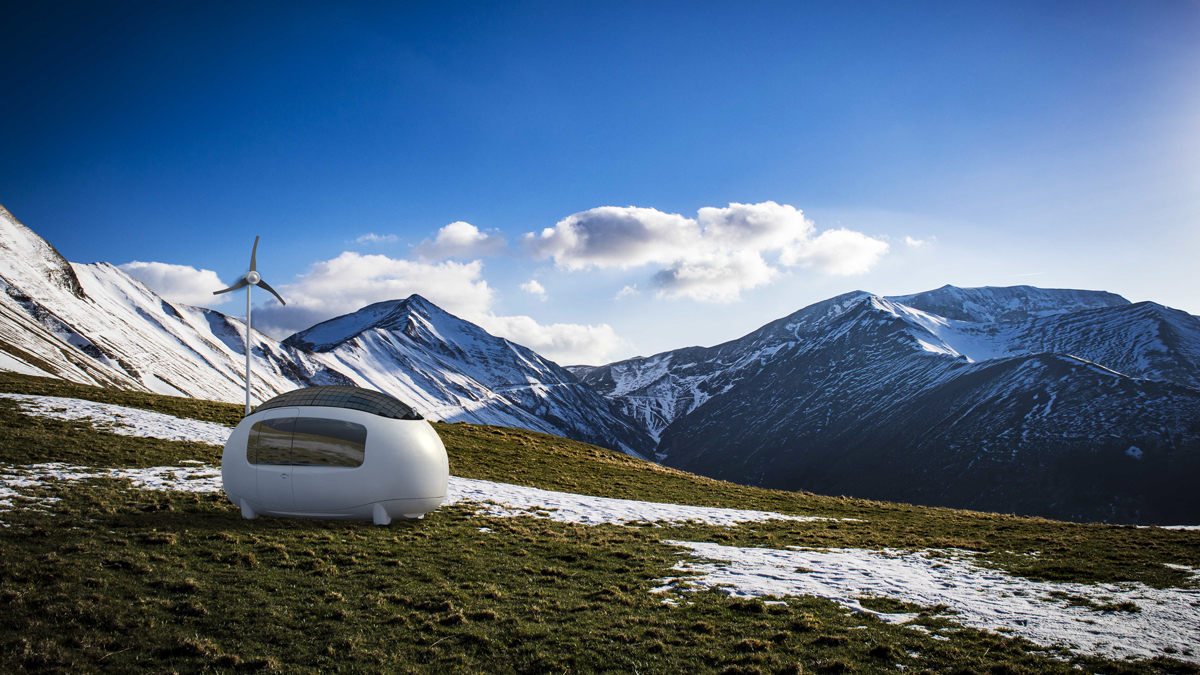 Tomáš Žáček & Soňa Pohlová, Ecocapsule (2015). © Ecocapsule Holding