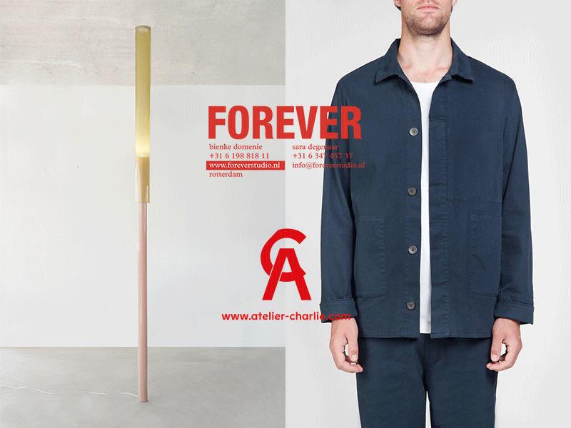 Gesponsord door forever studio x atelier charlie