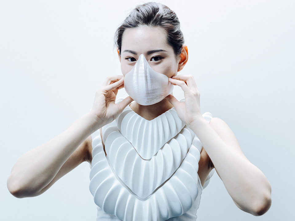 AMPHIBIO a 3D printed gill garment