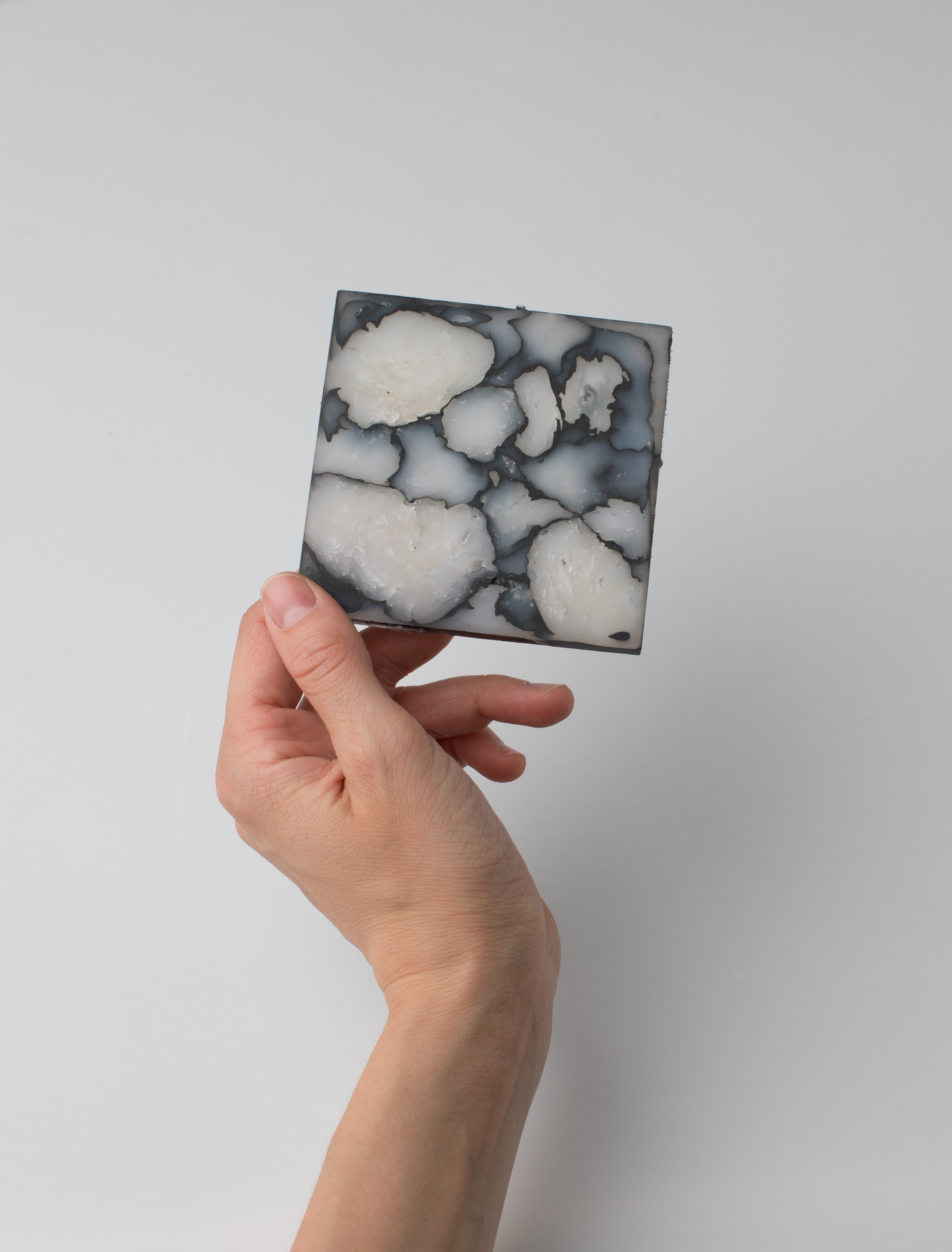 Take the chance to hold a plastic stone tile in your hand during DDW18.