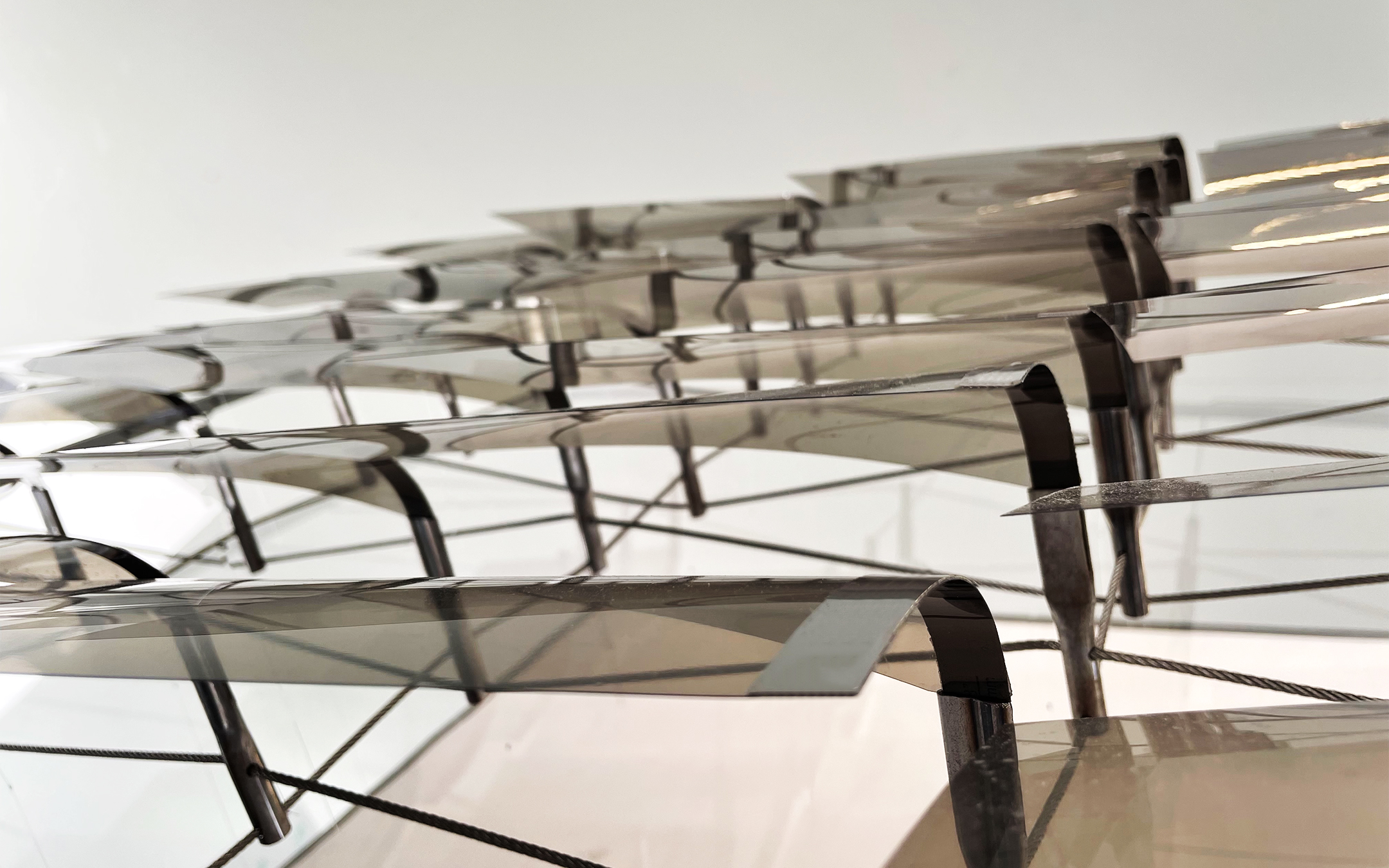 the solar structure fully animated by sunlight