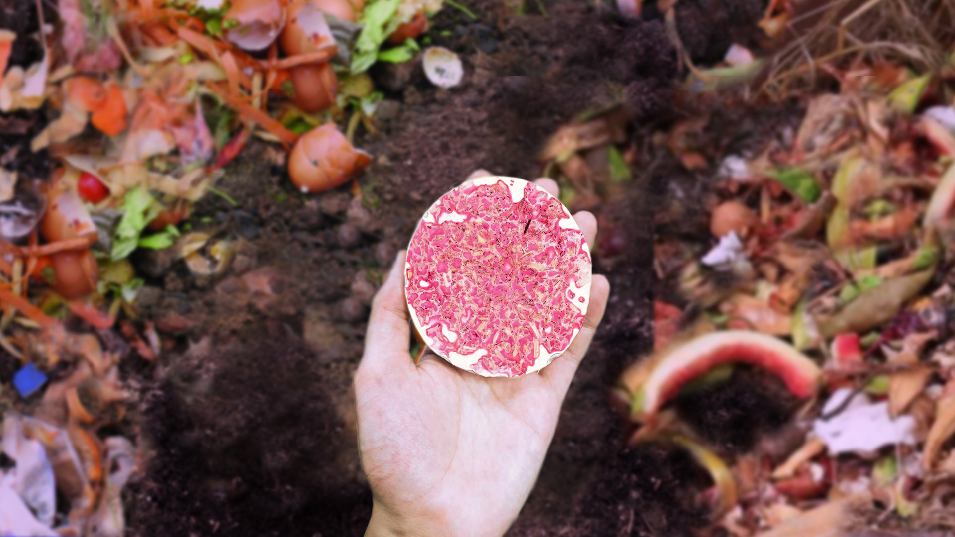 HOW (household organic waste) bioconverted sample