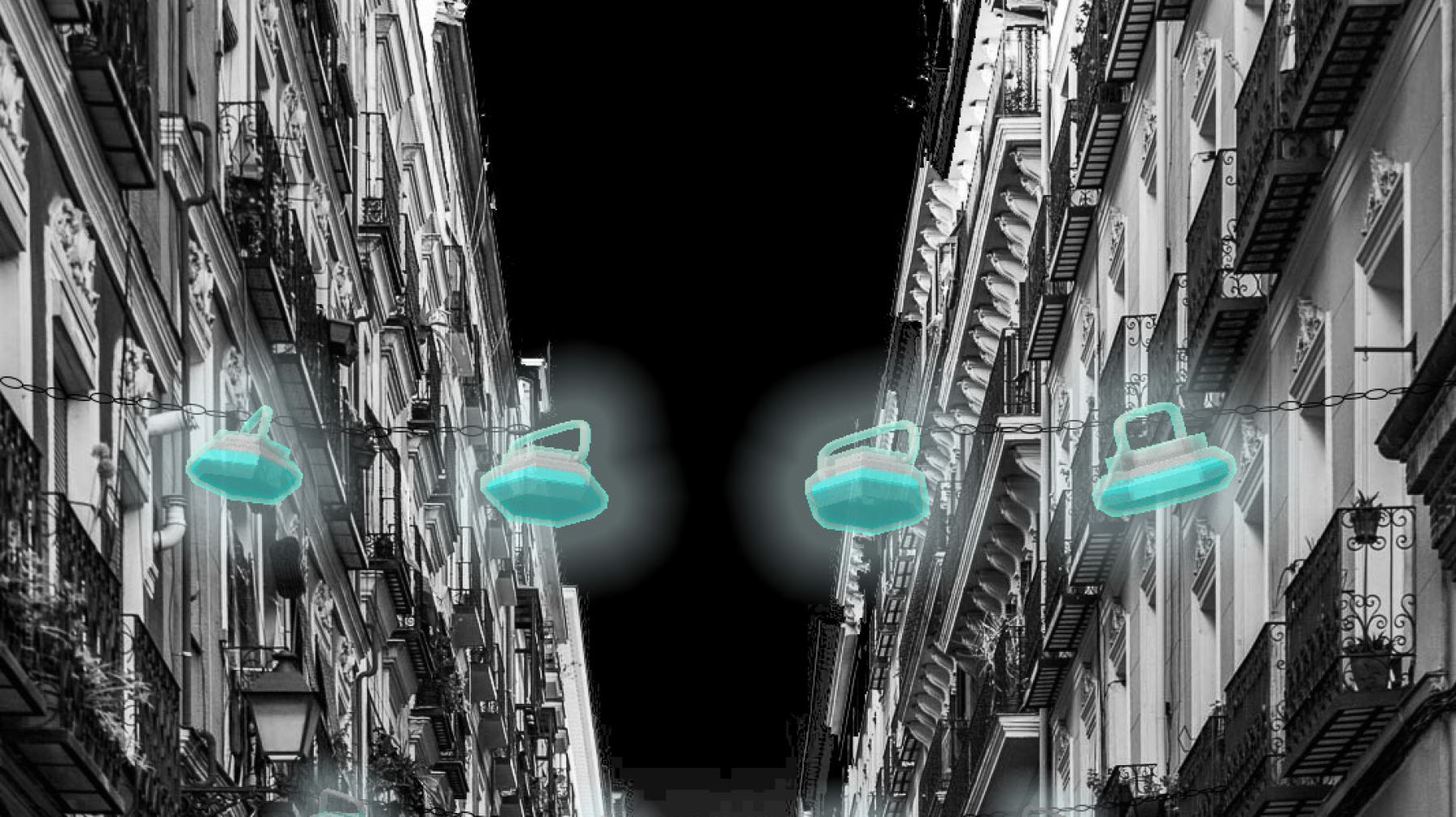 Mock-up: Bacterial Christmas Lights