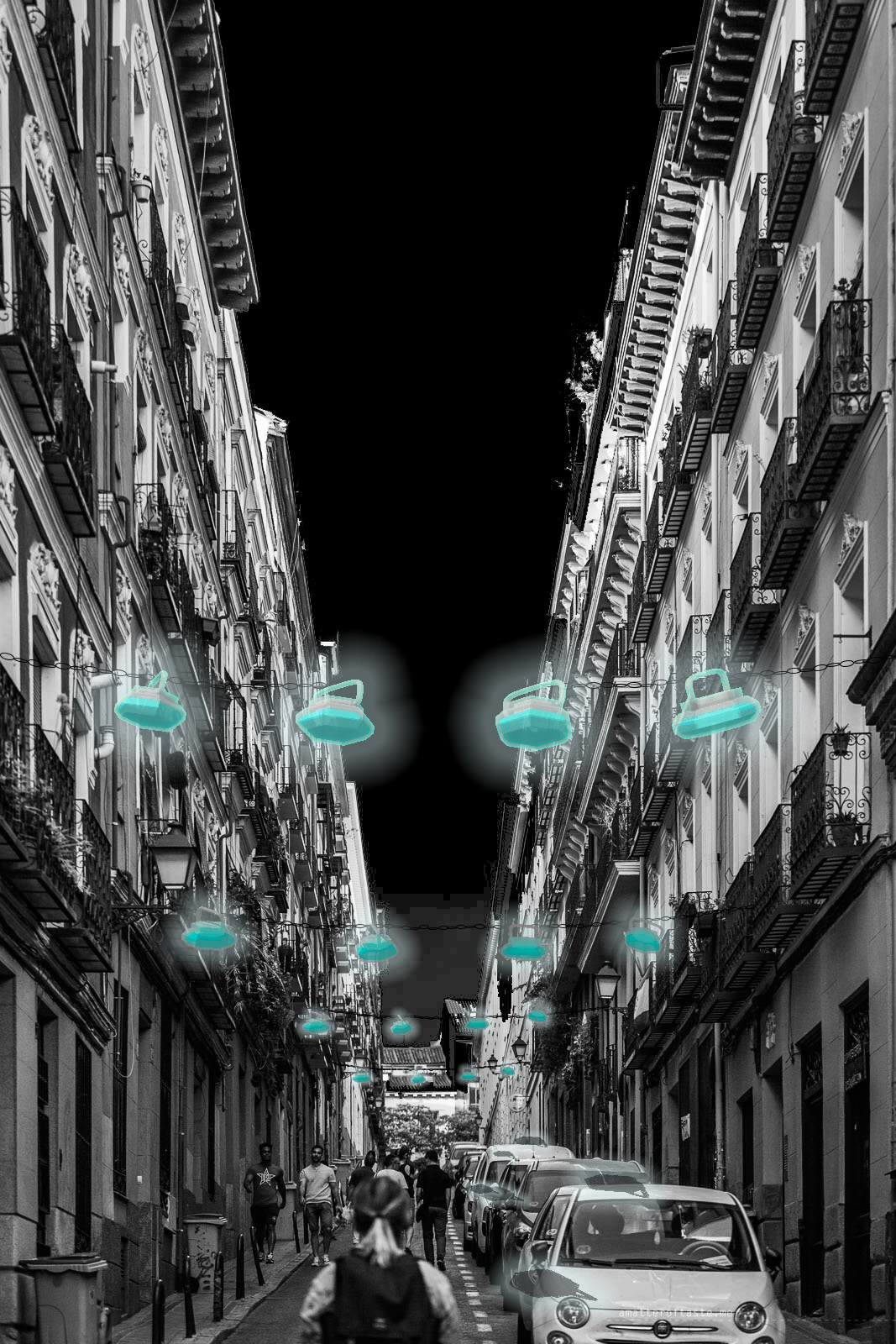 Mock-up: Bacterial Christmas Lights