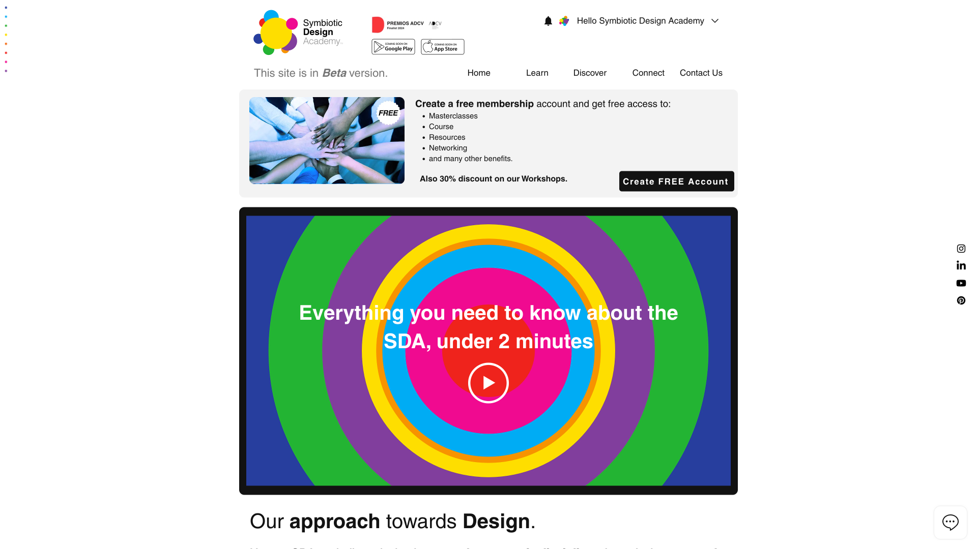 Symbiotic Design Web