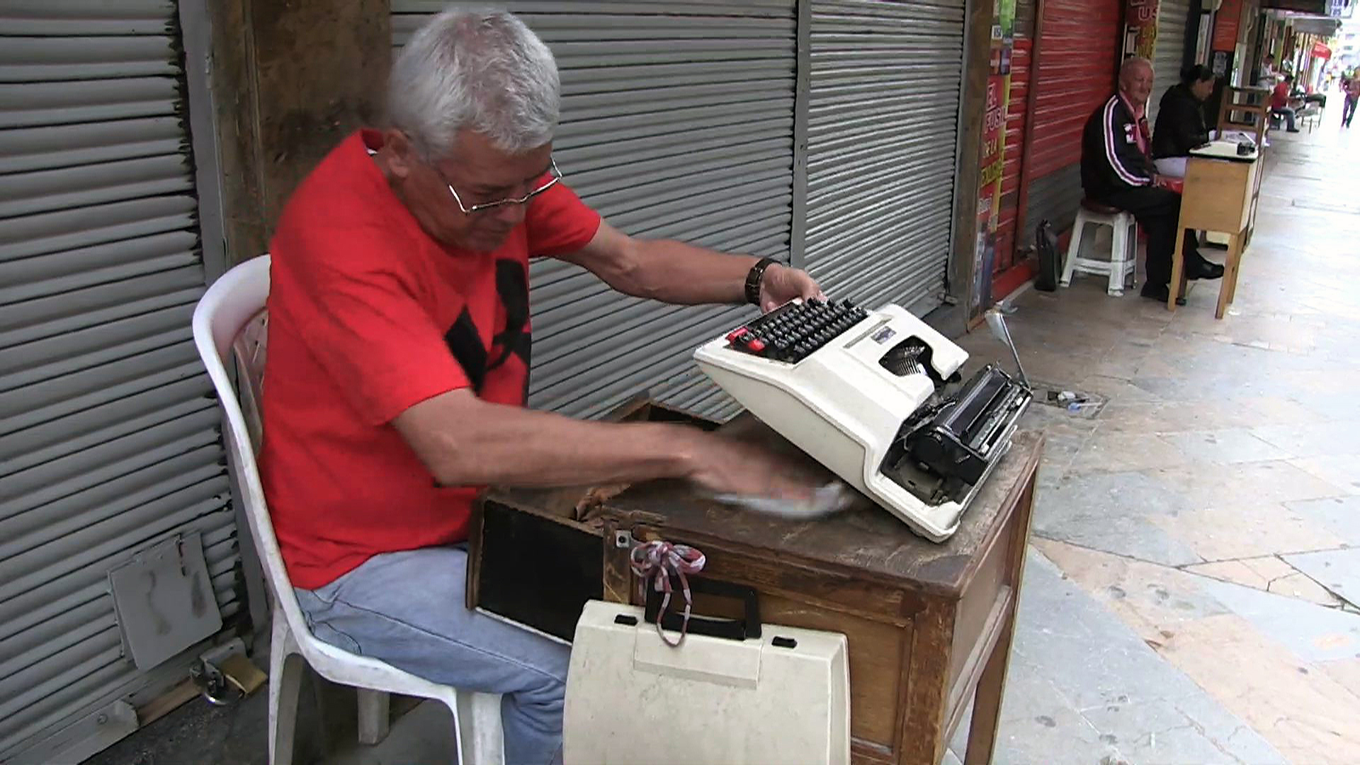 Still uit de film 'Calle' in Medellín, 2018