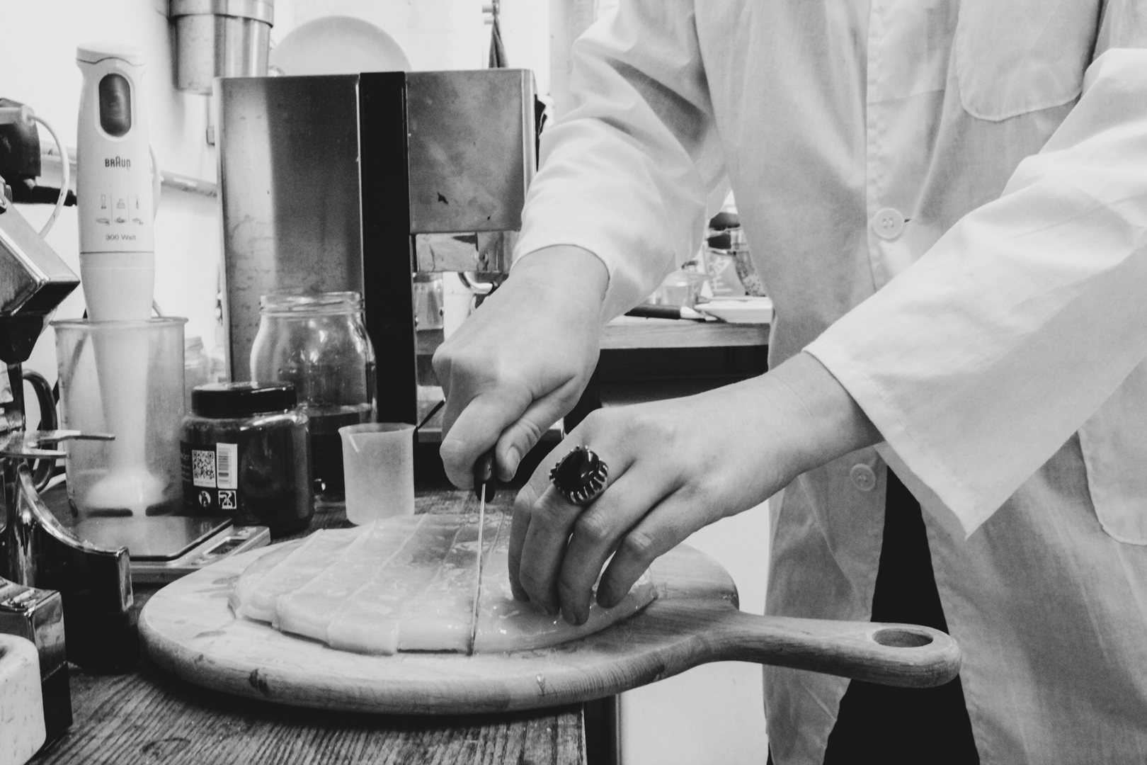 Making process of the material