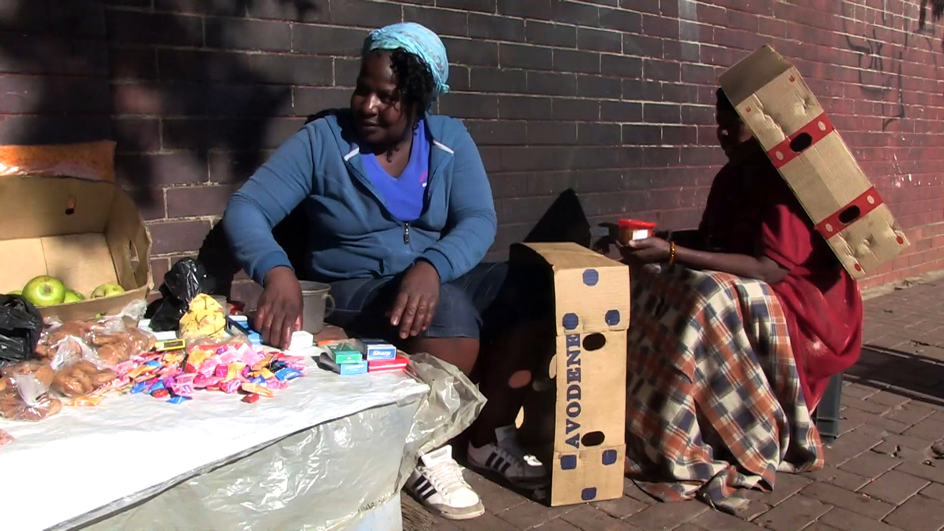 Still uit de film 'Street' in Johannesburg, 2017