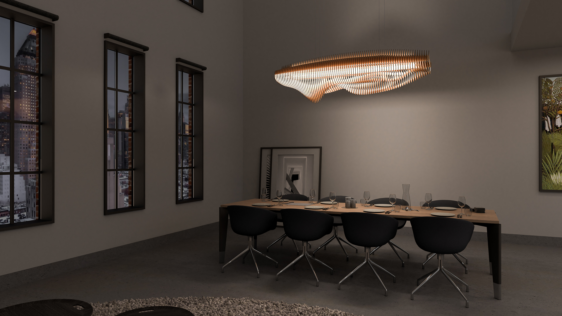 ELPEE - Gausta MDF nighttime