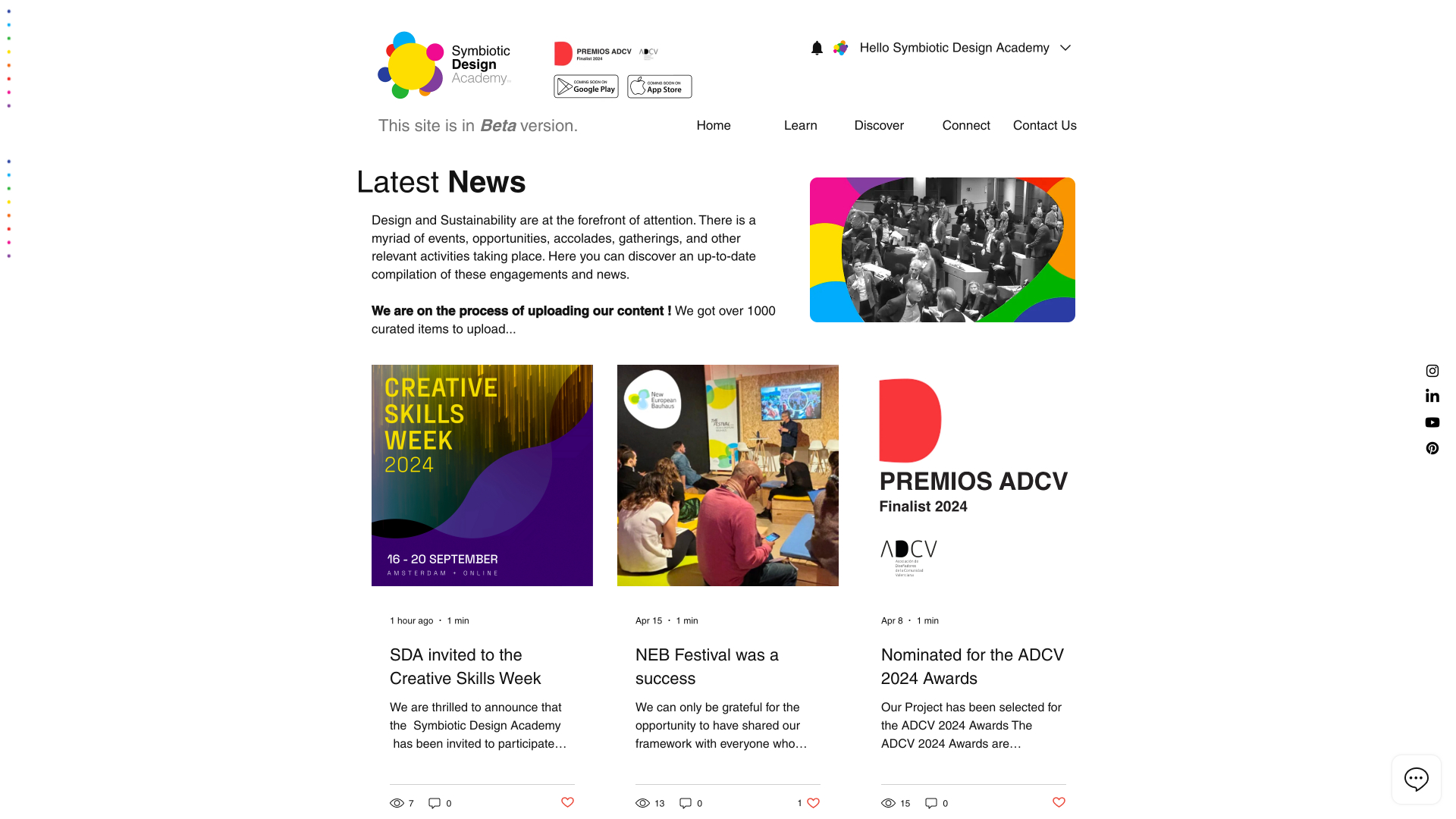 Symbiotic Design Lates News