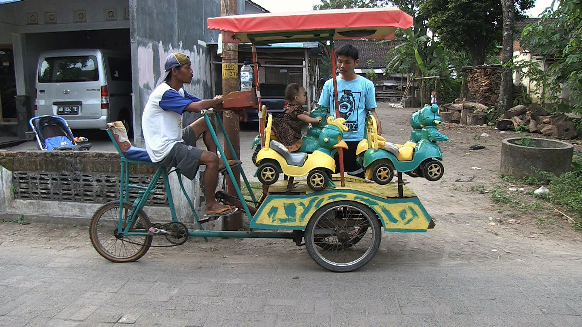 Still uit de film 'Jalan' in Yogyakarta, 2012