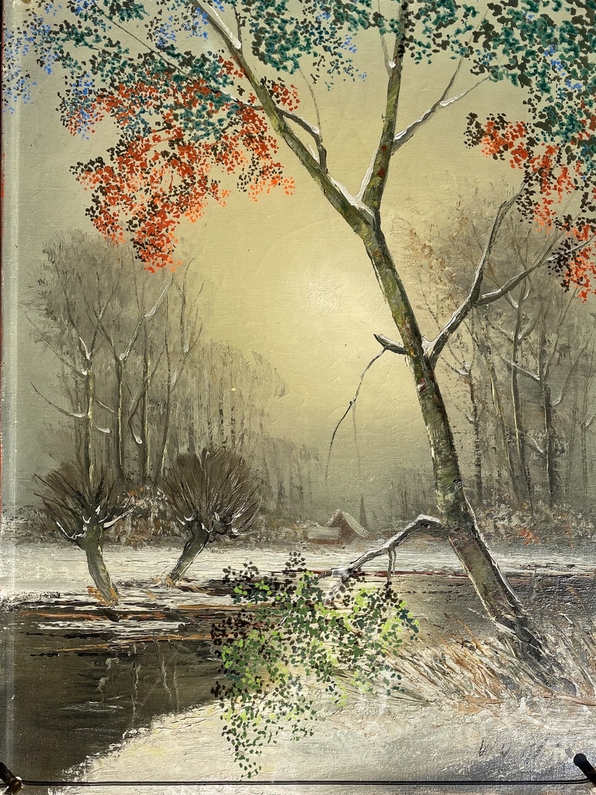 A New Season 40x30 egg tempera on plexiglass