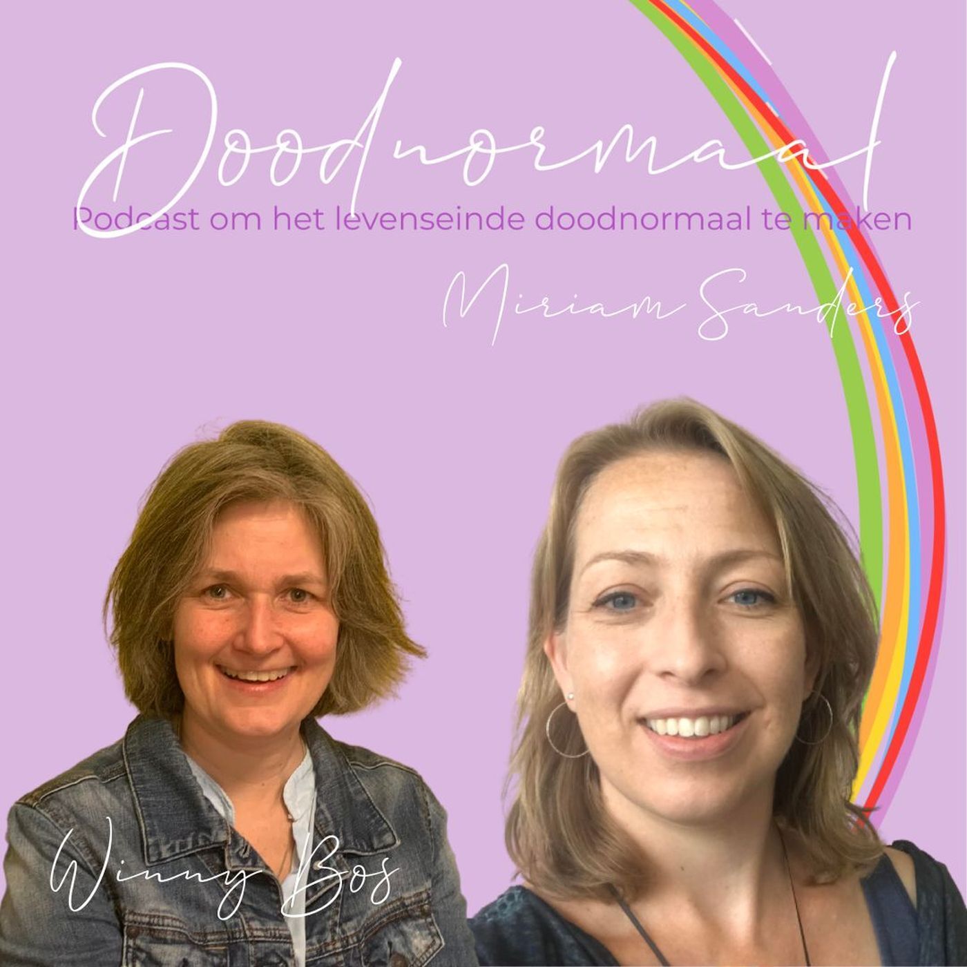 Featured in https://doulawijzer.nl/podcast-aflevering/87-miriam-sanders-maakt-schilderijen-met-verf-van-rouwbloemwerk/