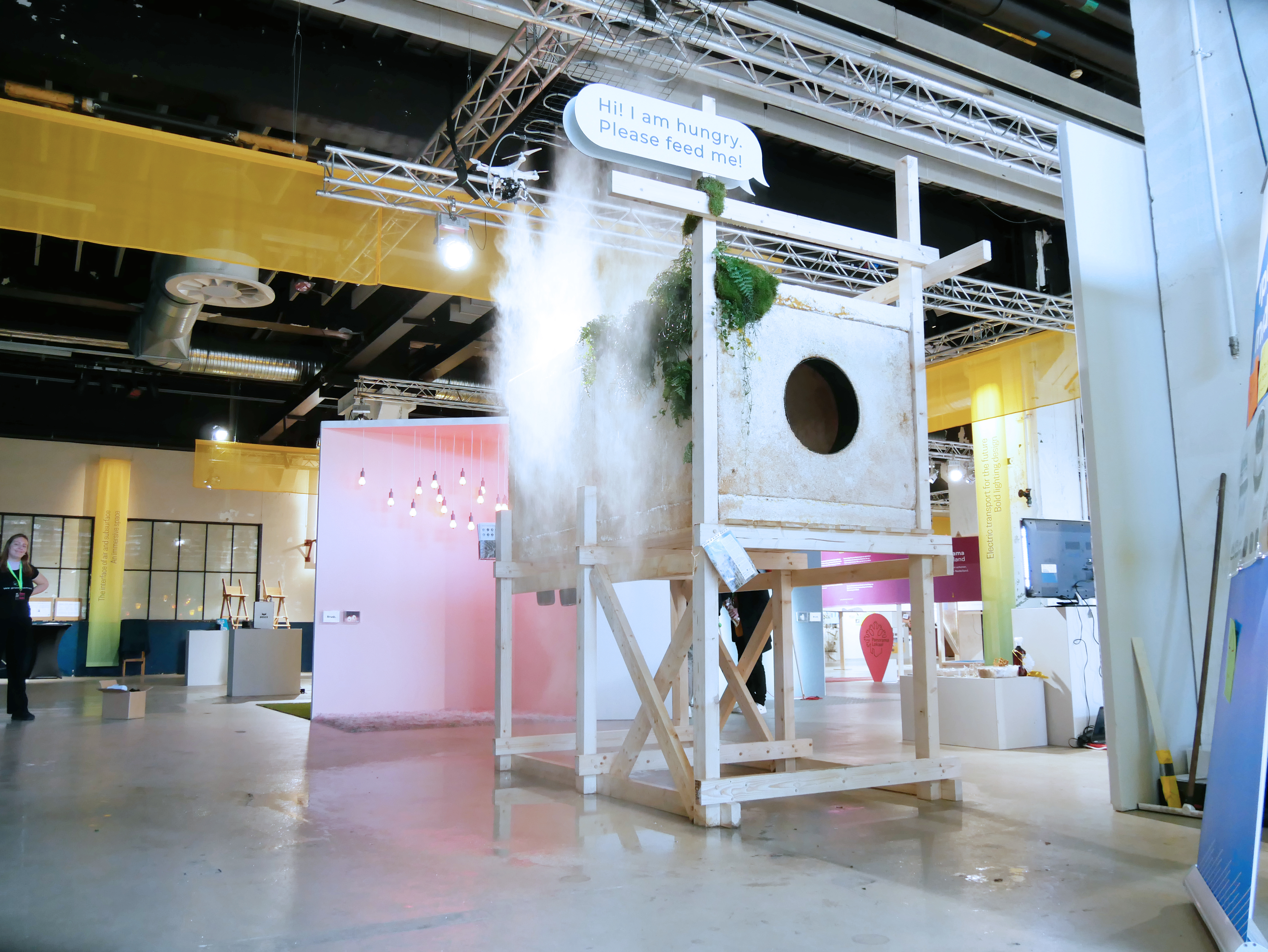 Render of Exhibition 'Interlink' @DDW 