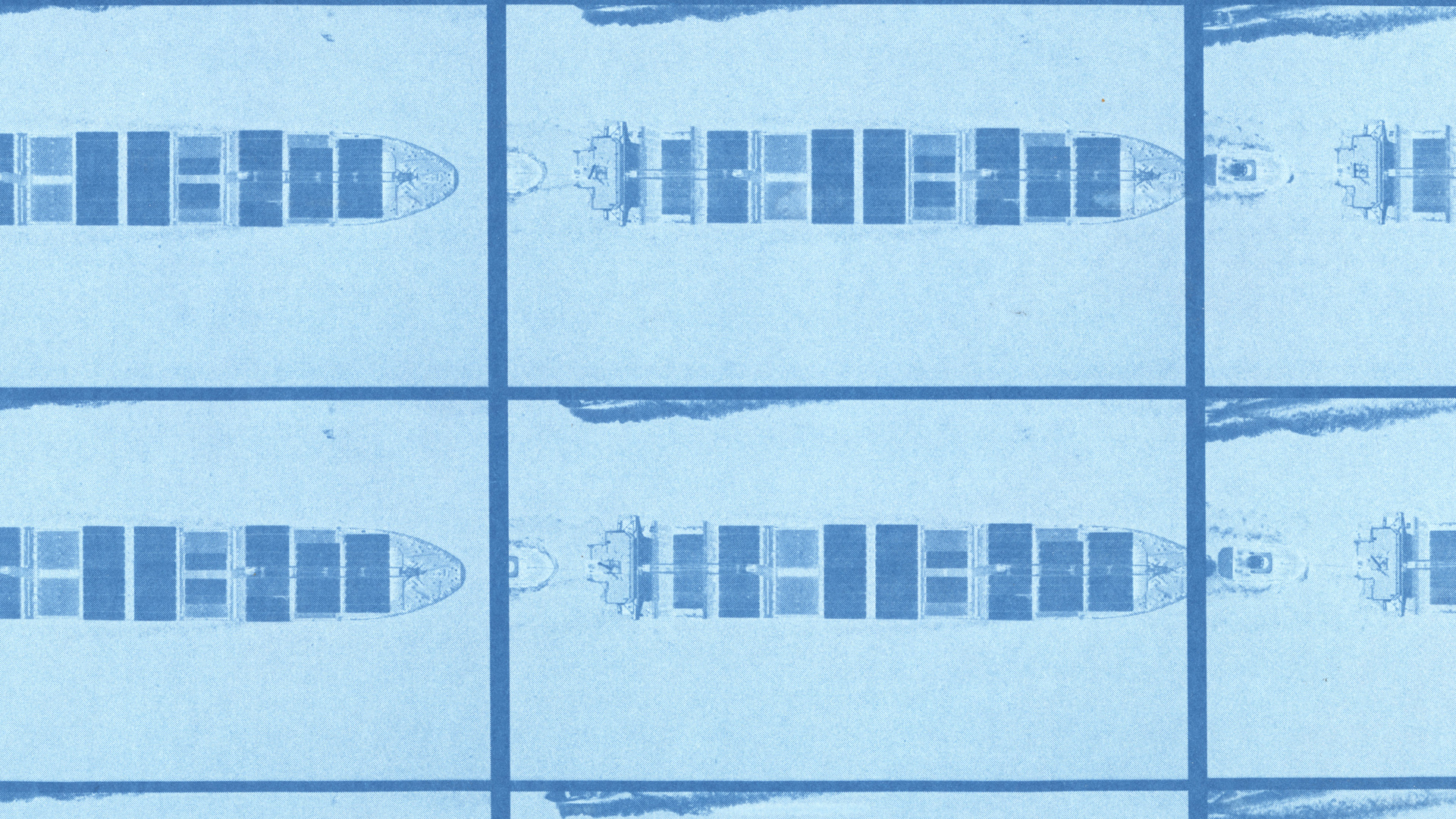 Cyanotype print