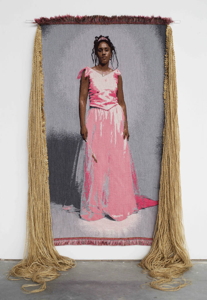 All I Ever Wanted, Jacquard/Mixed Media, 2024
