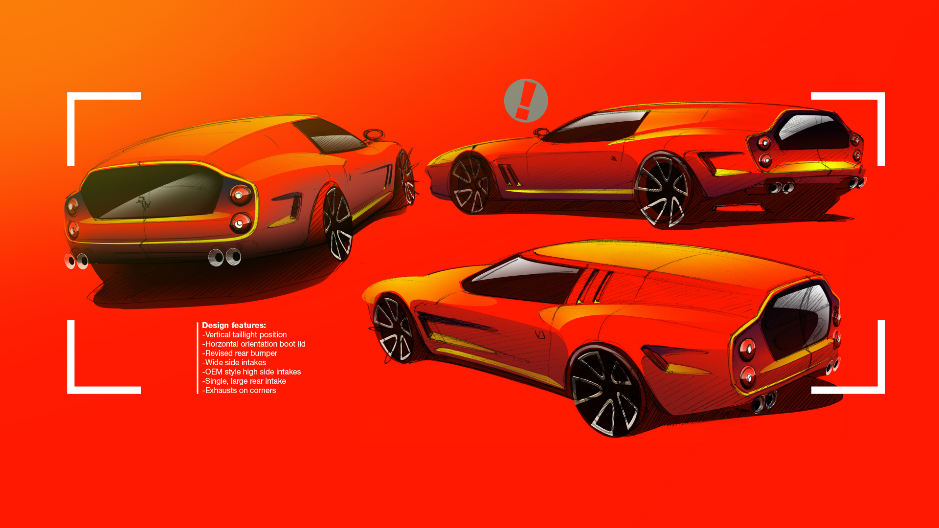 Ideation sketches Breadvan Hommage