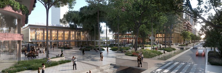 Impressie Knoop XL: Stationsplein Zuid