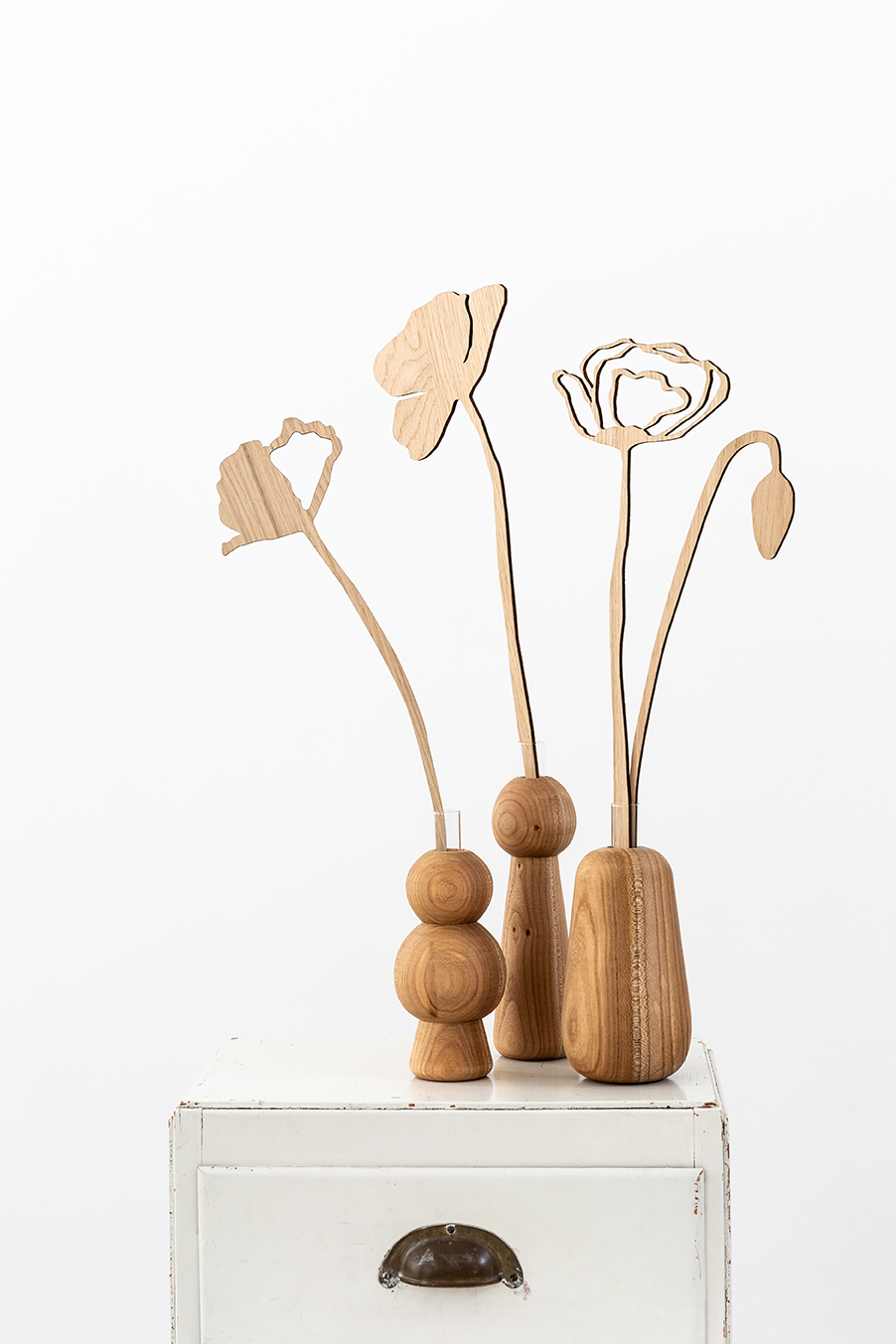 Restwood branch vases