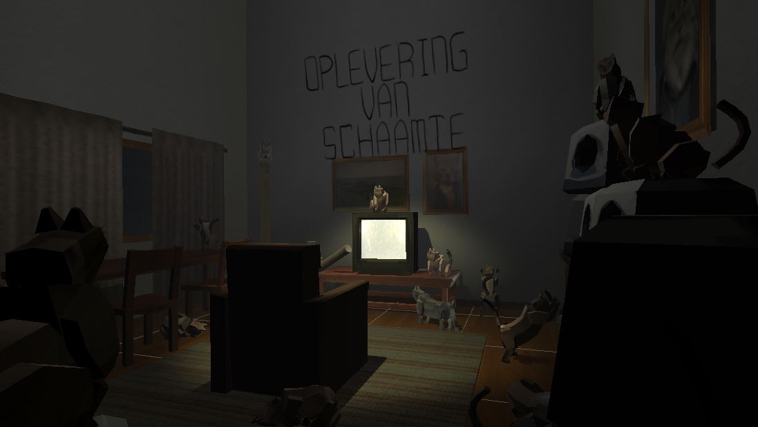 Title screen of Oplevering van schaamte