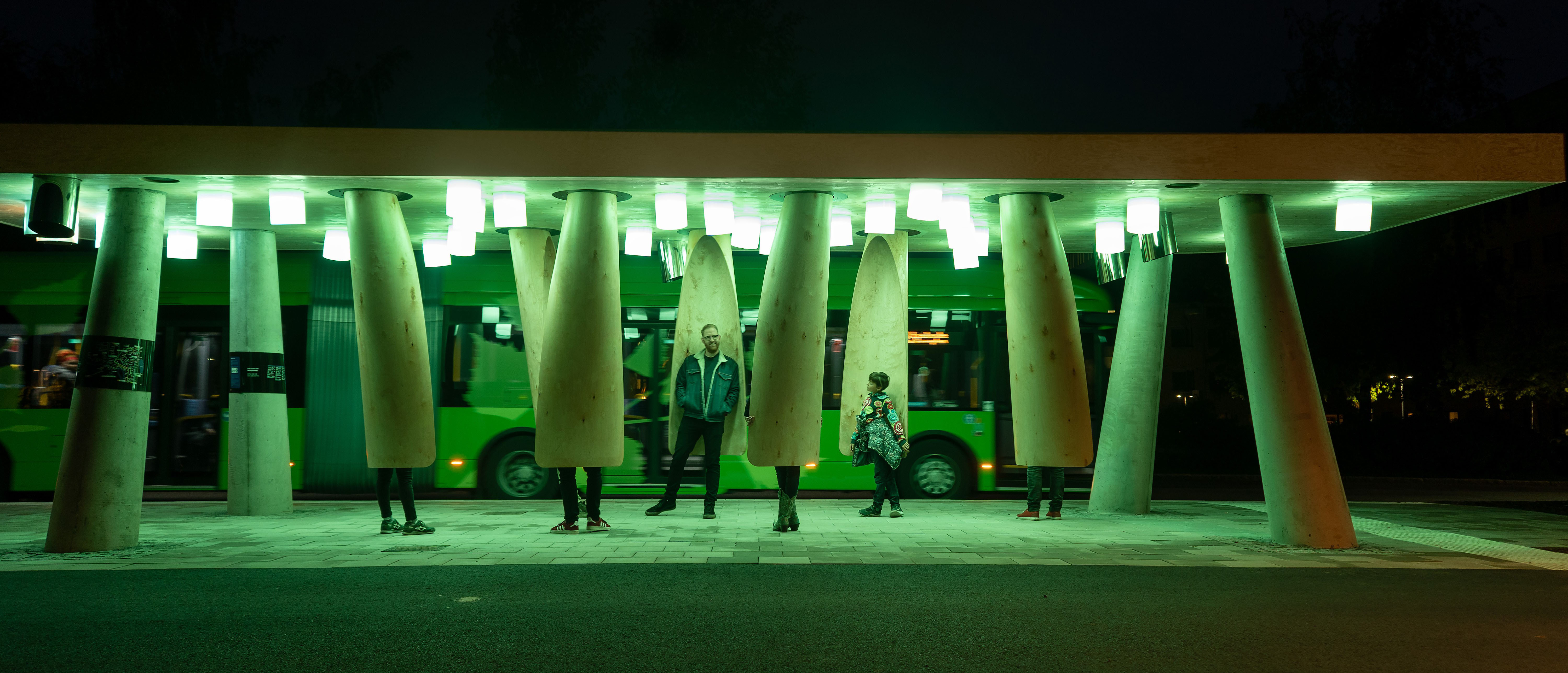 universum north bus station, umeå, sweden