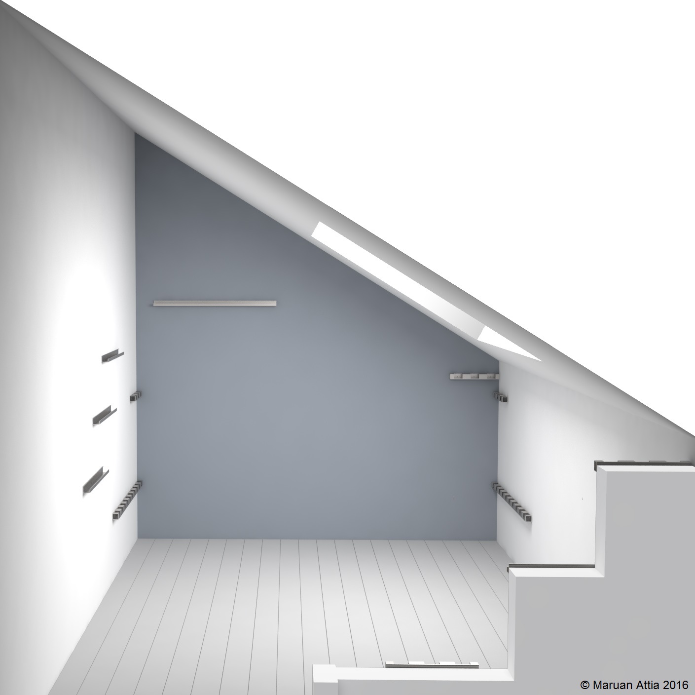 1,5 m² in Paris:  2 types of Fachwerkraum profiles
