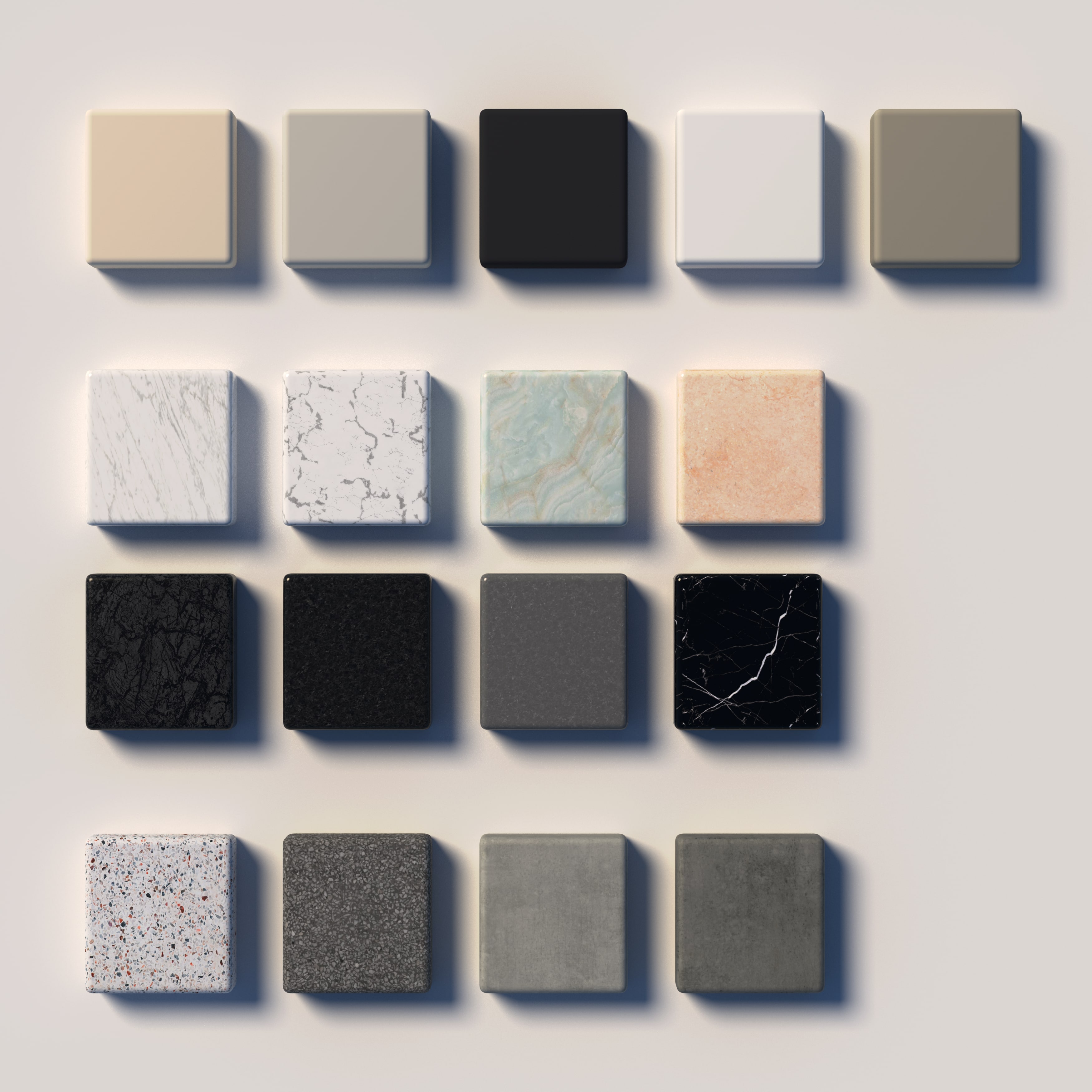 Sustonable colour range