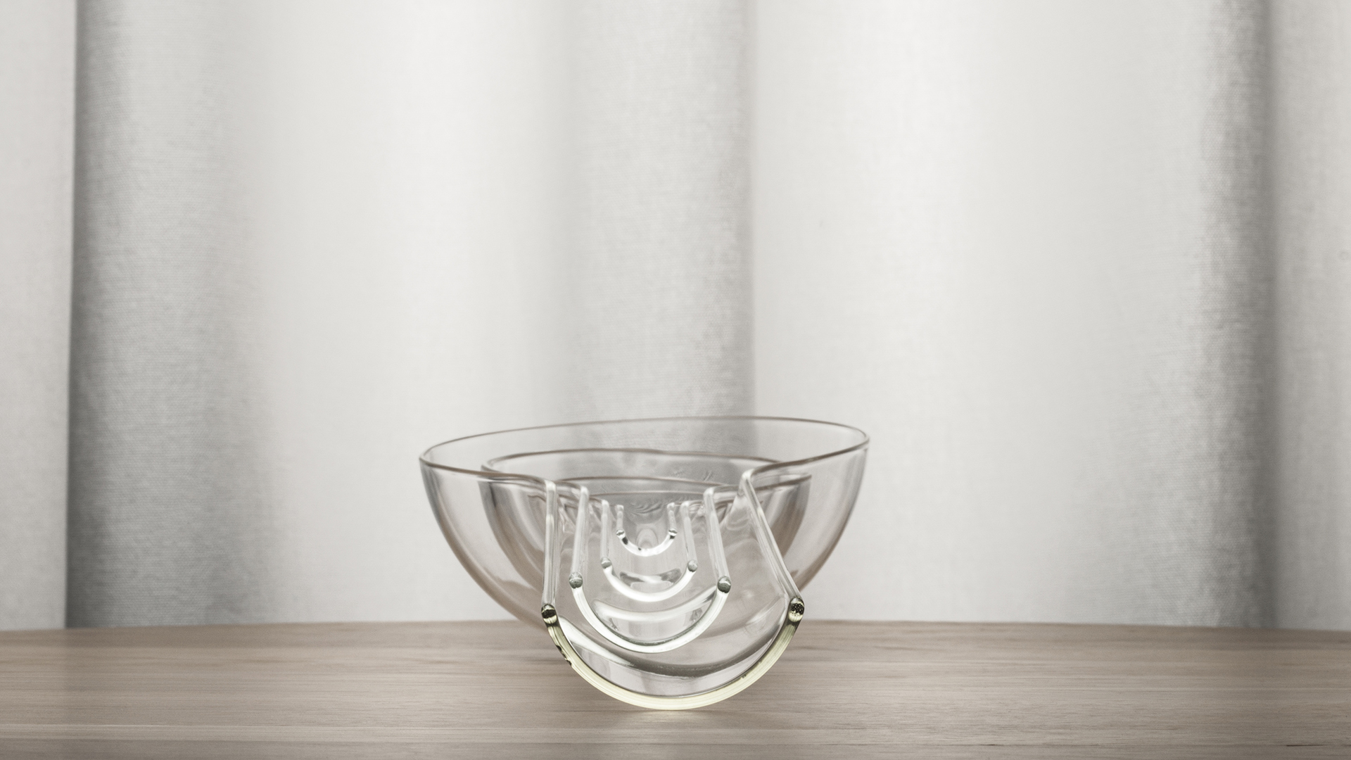 Functional utensils derive from a glass technique