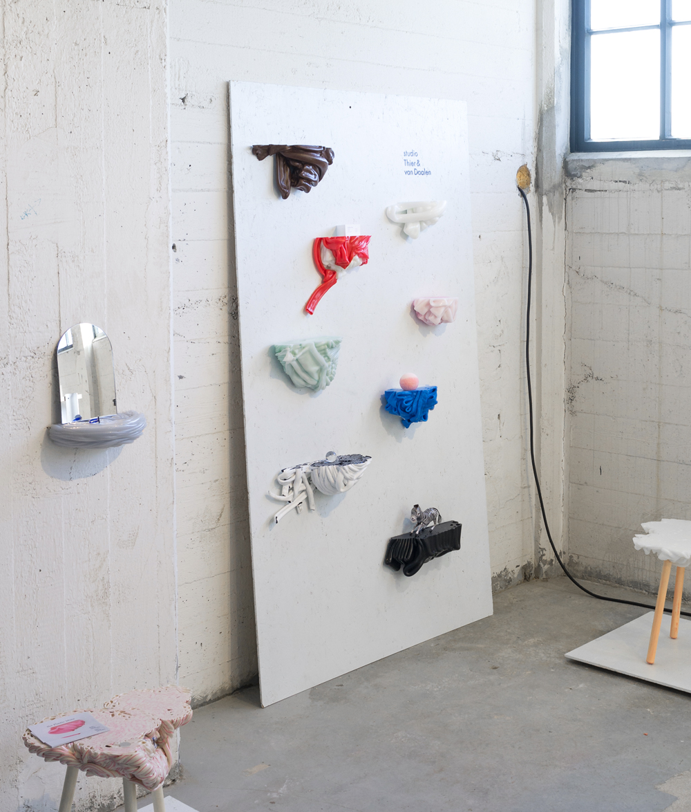 the Plastic Mine - colour shelves