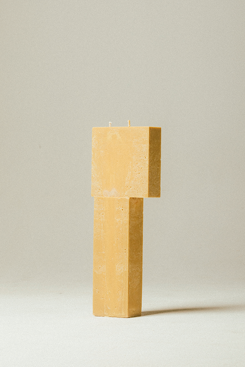 N01 pilar wax sculpture
