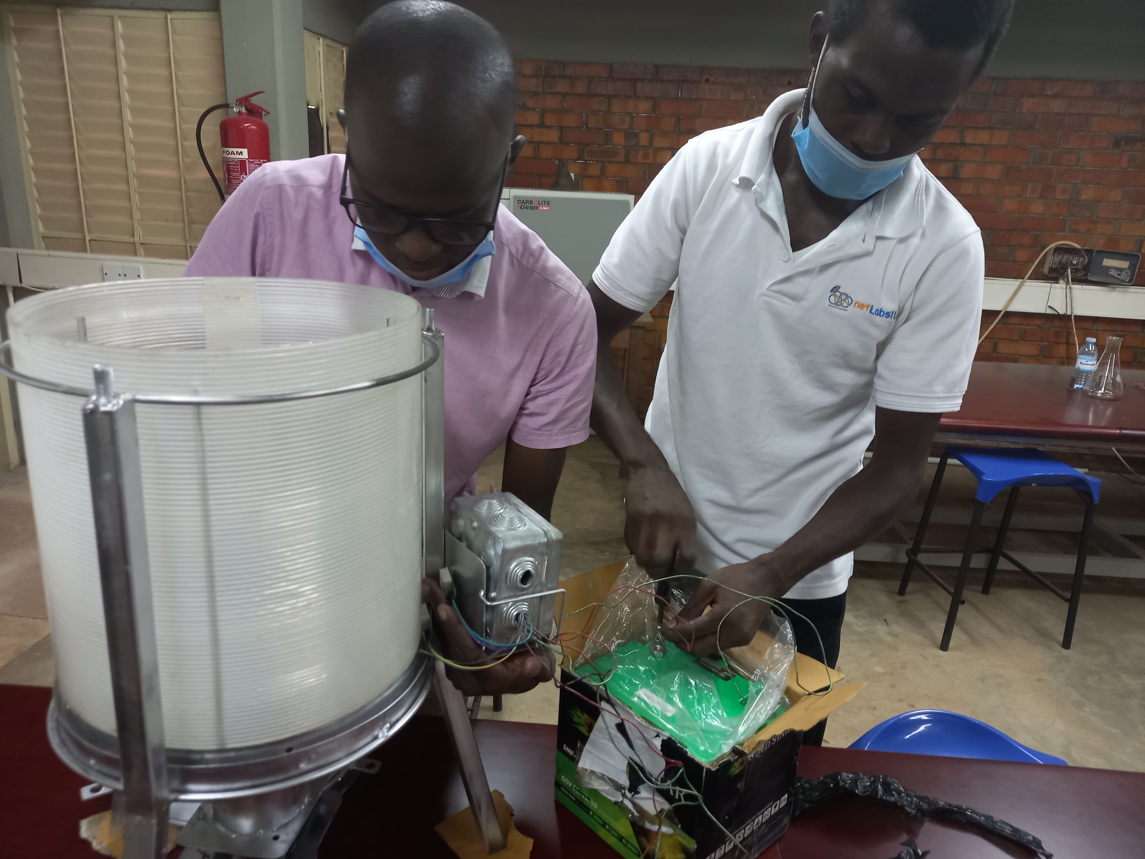 Prototype of a Solar Grain Dryer