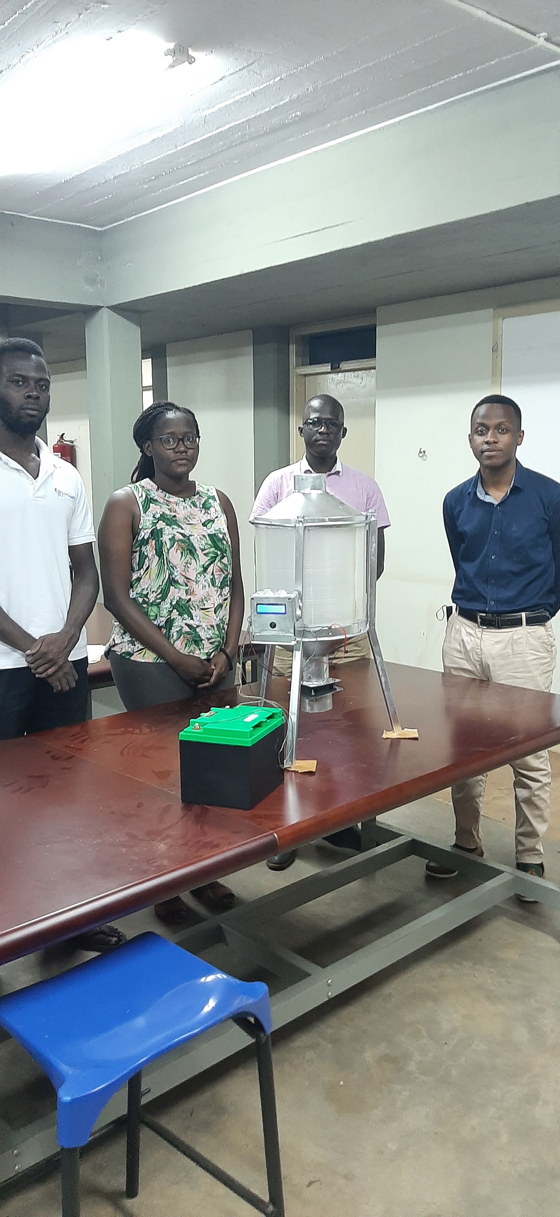 Prototype of a Solar Grain Dryer