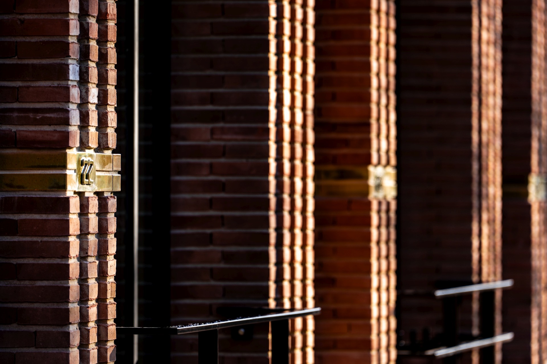 Handmade brick elements by Fabrique Céramique
