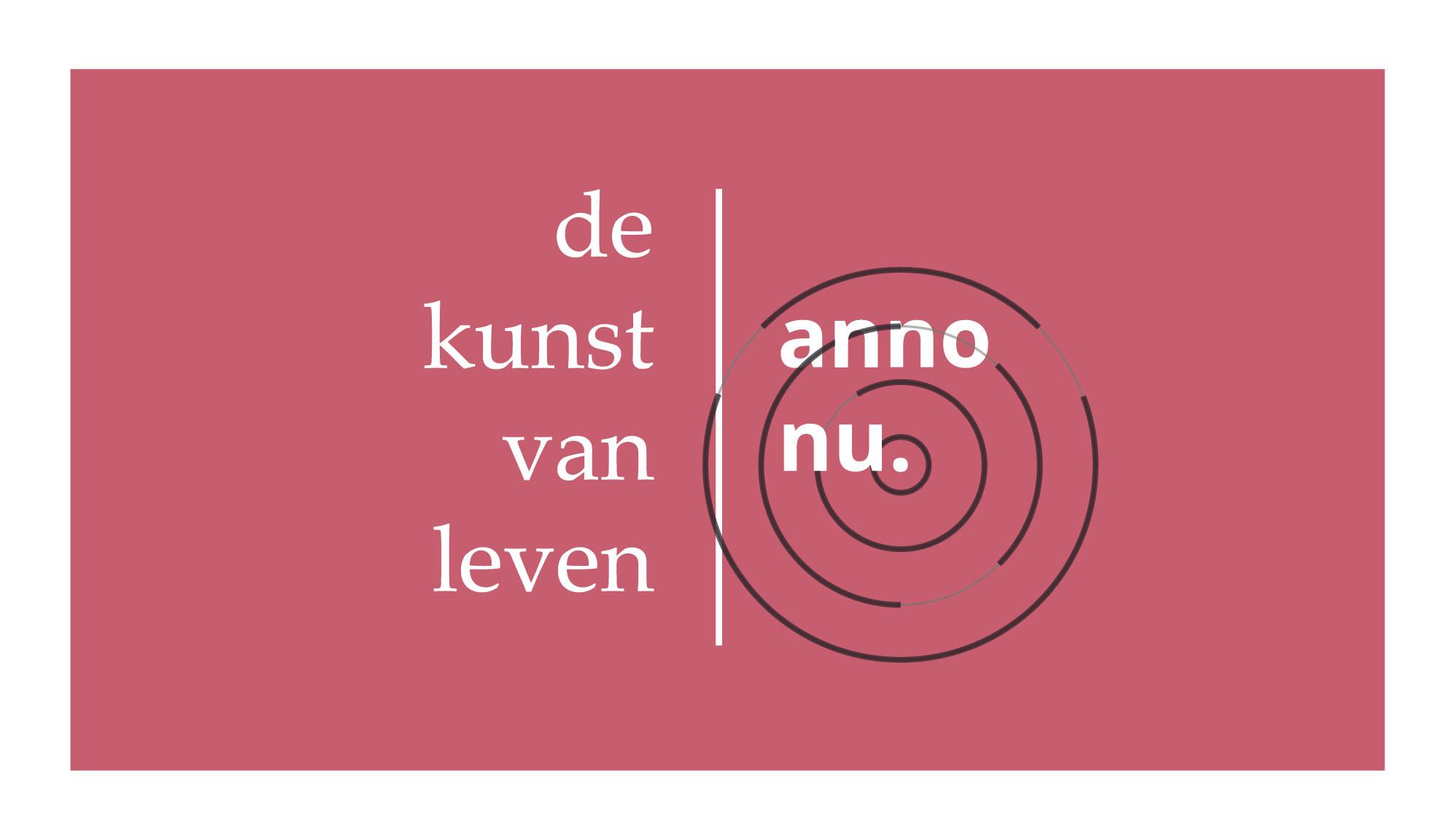 De kunst van leven | anno nu.