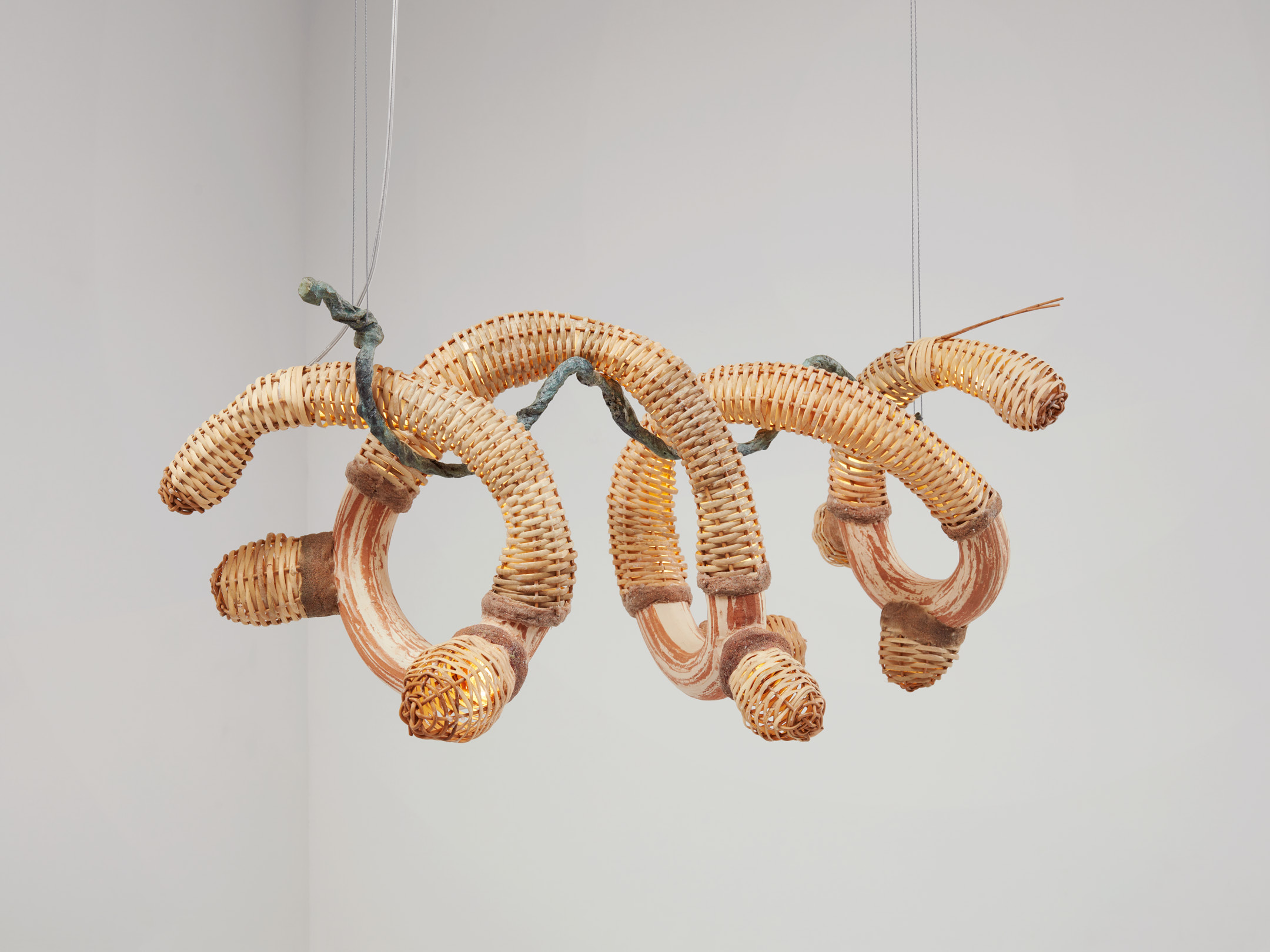 Kundalini chandelier L80 x V40 x H40 cm