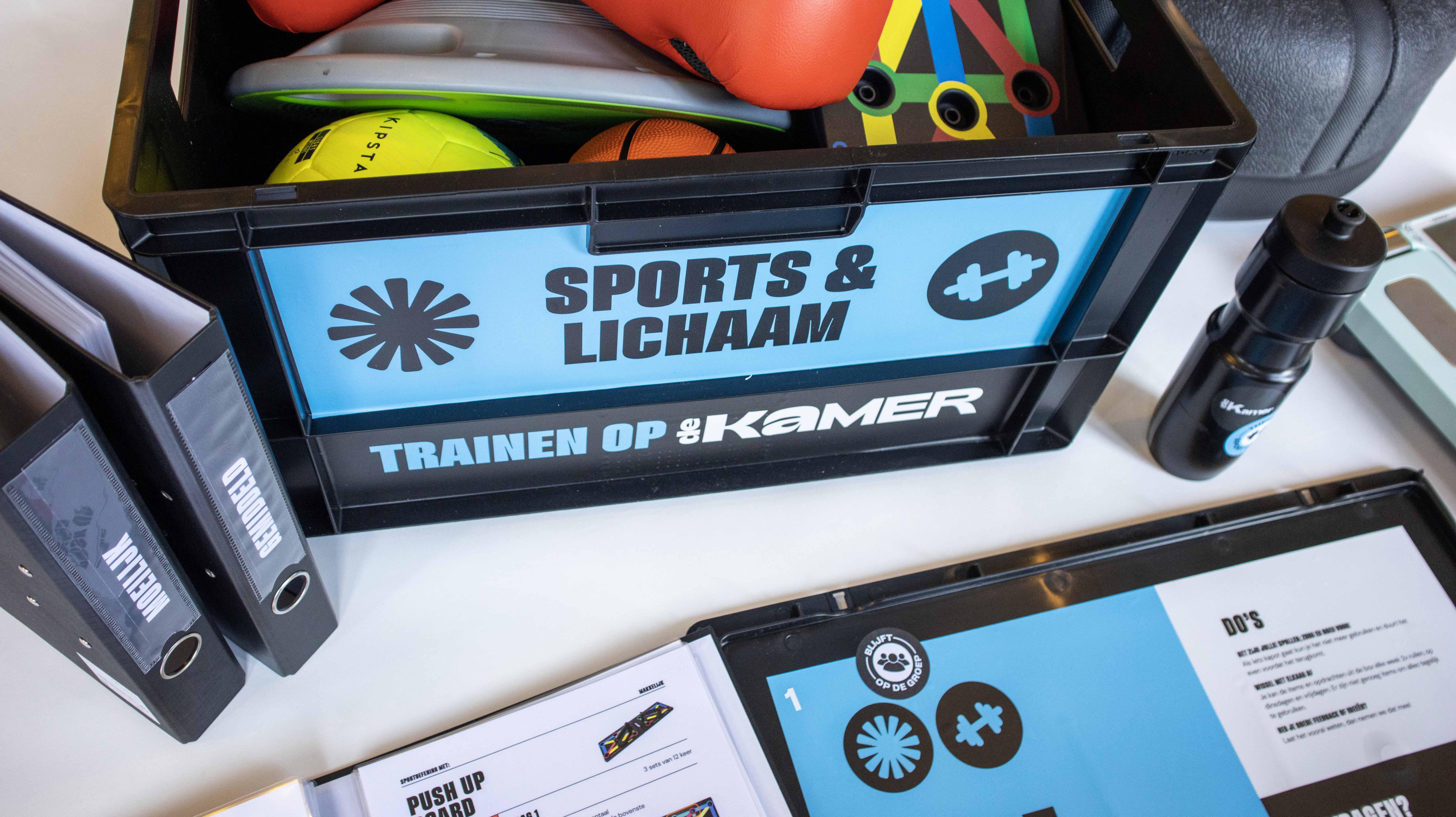 De box uit de Sport &amp; Lichaam Track