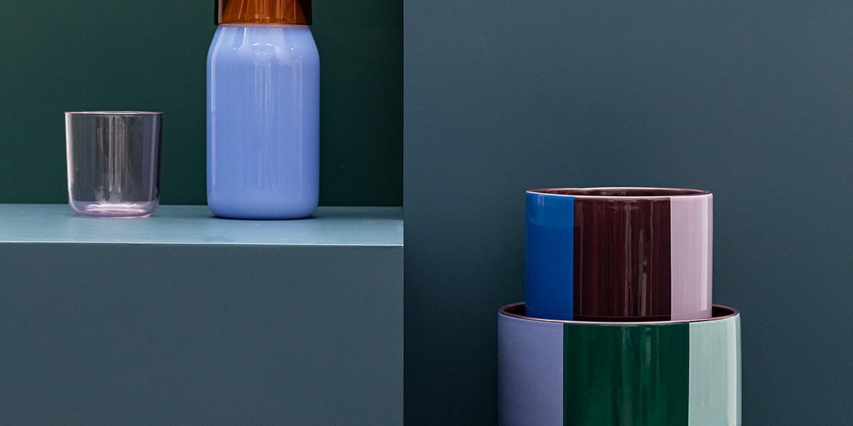 Raw Color x Ikea — Tesammans karafe and vase