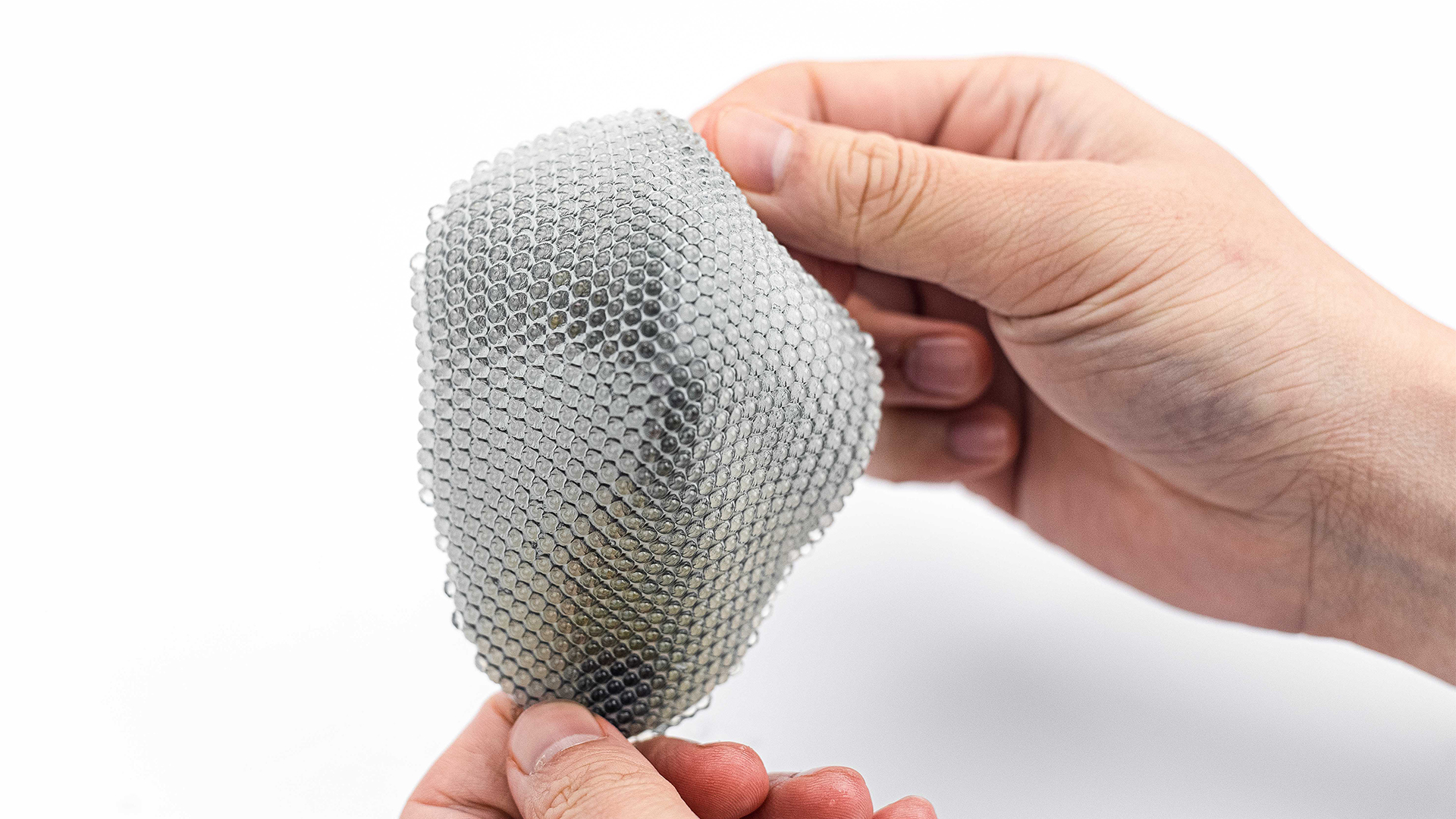 3D optical textiles printed on flex material